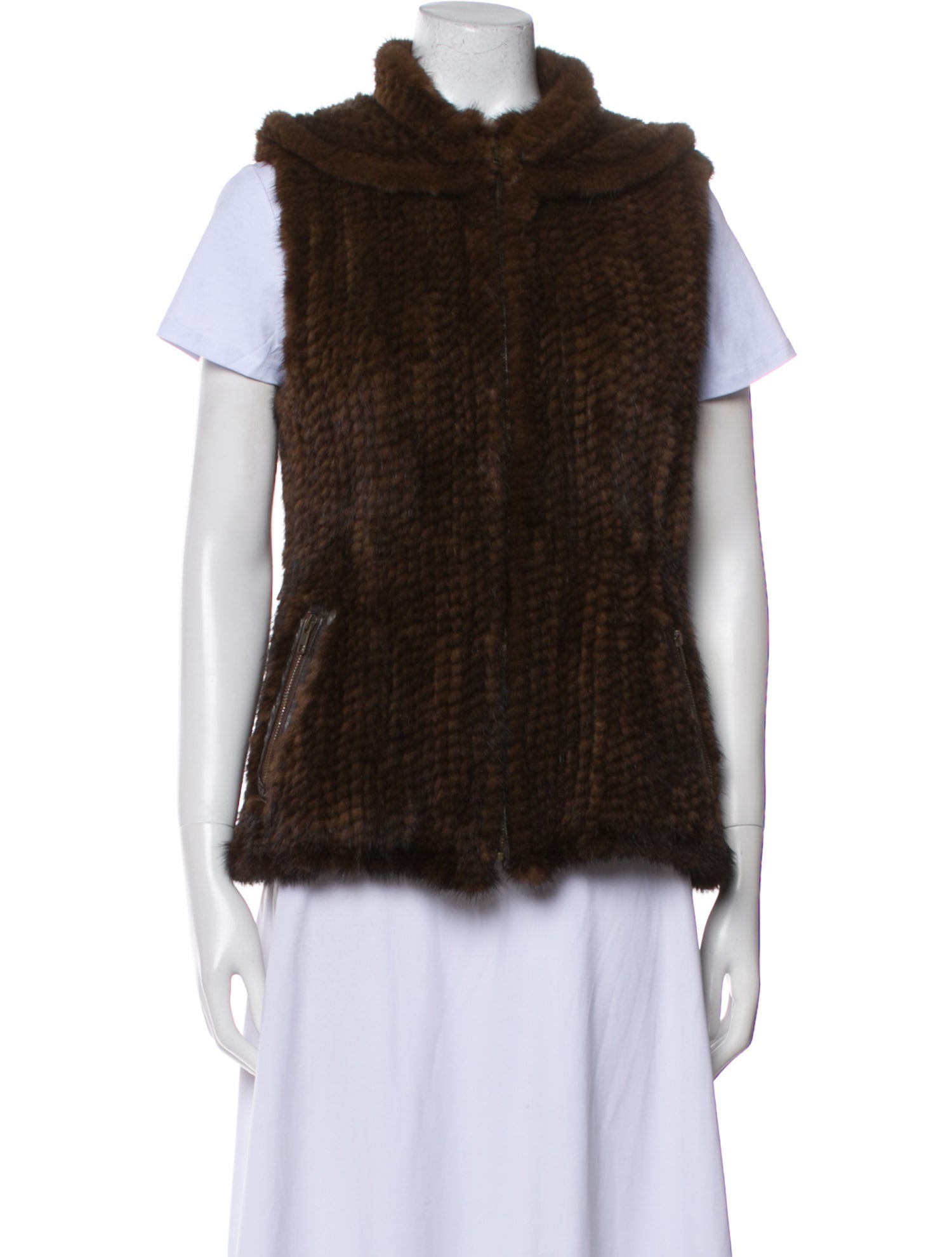 Belle Fare Mink Vest