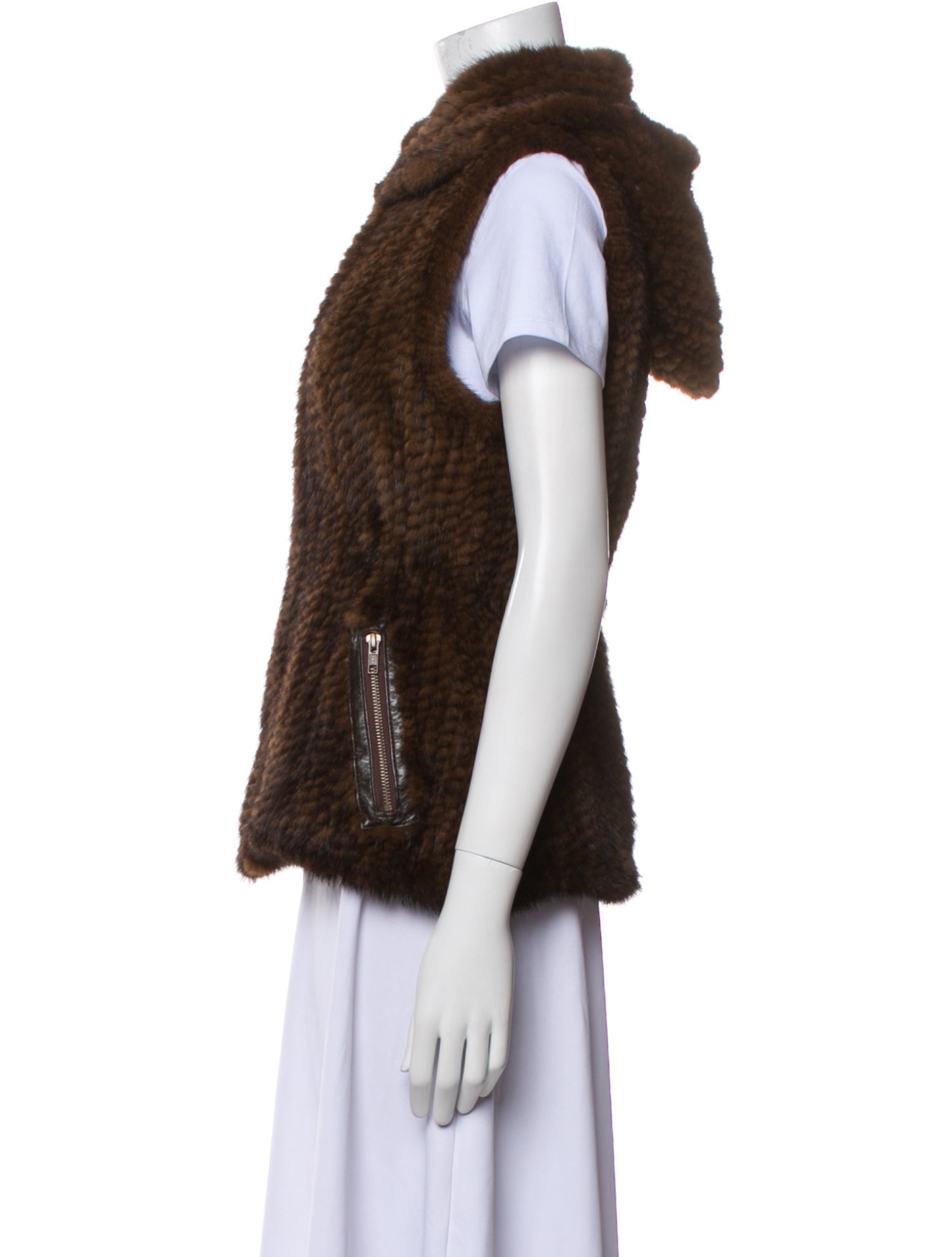 Belle Fare Mink Vest