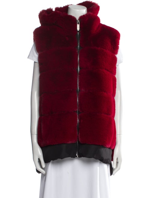 Belle Fare Colorblock Pattern Coat