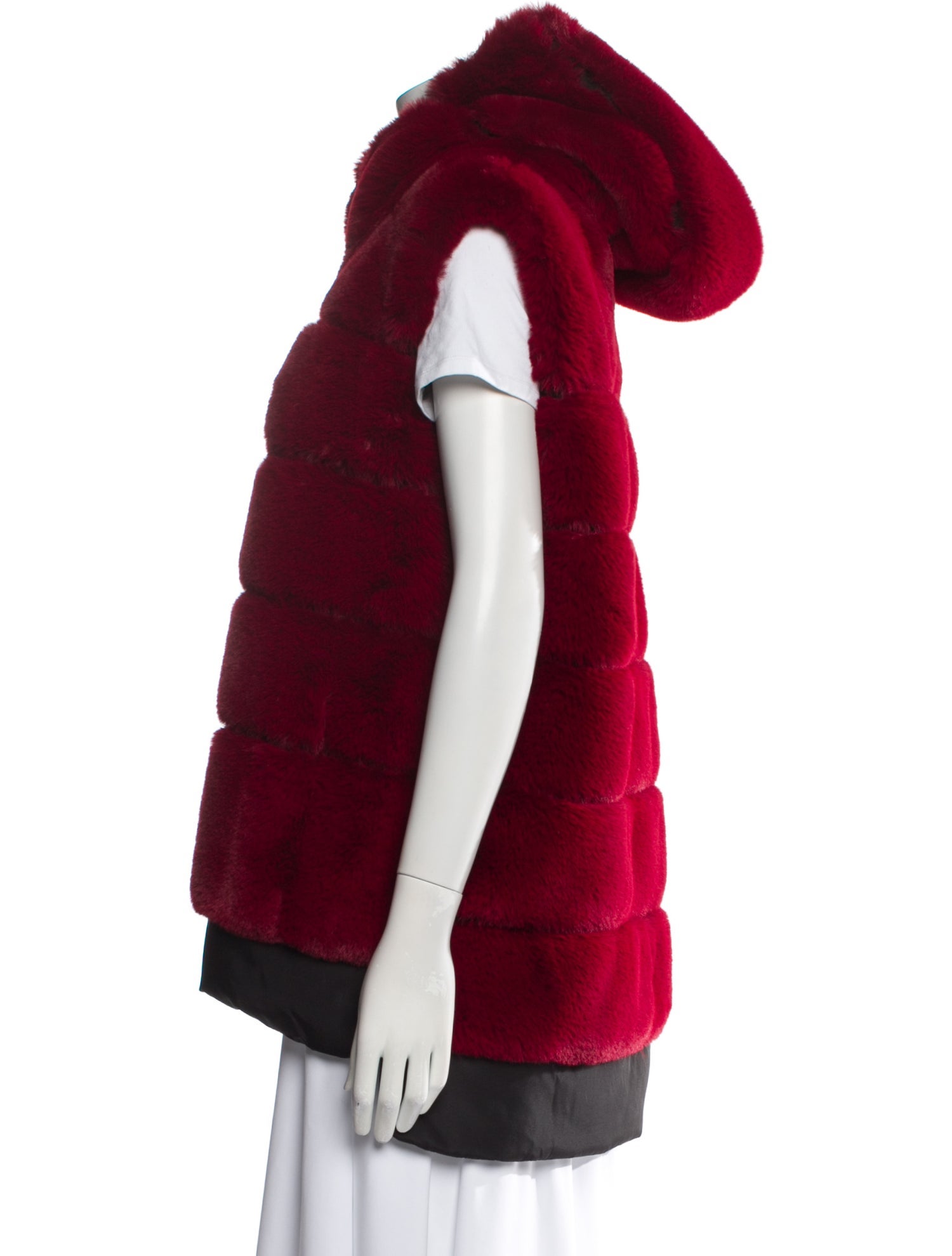 Belle Fare Colorblock Pattern Coat