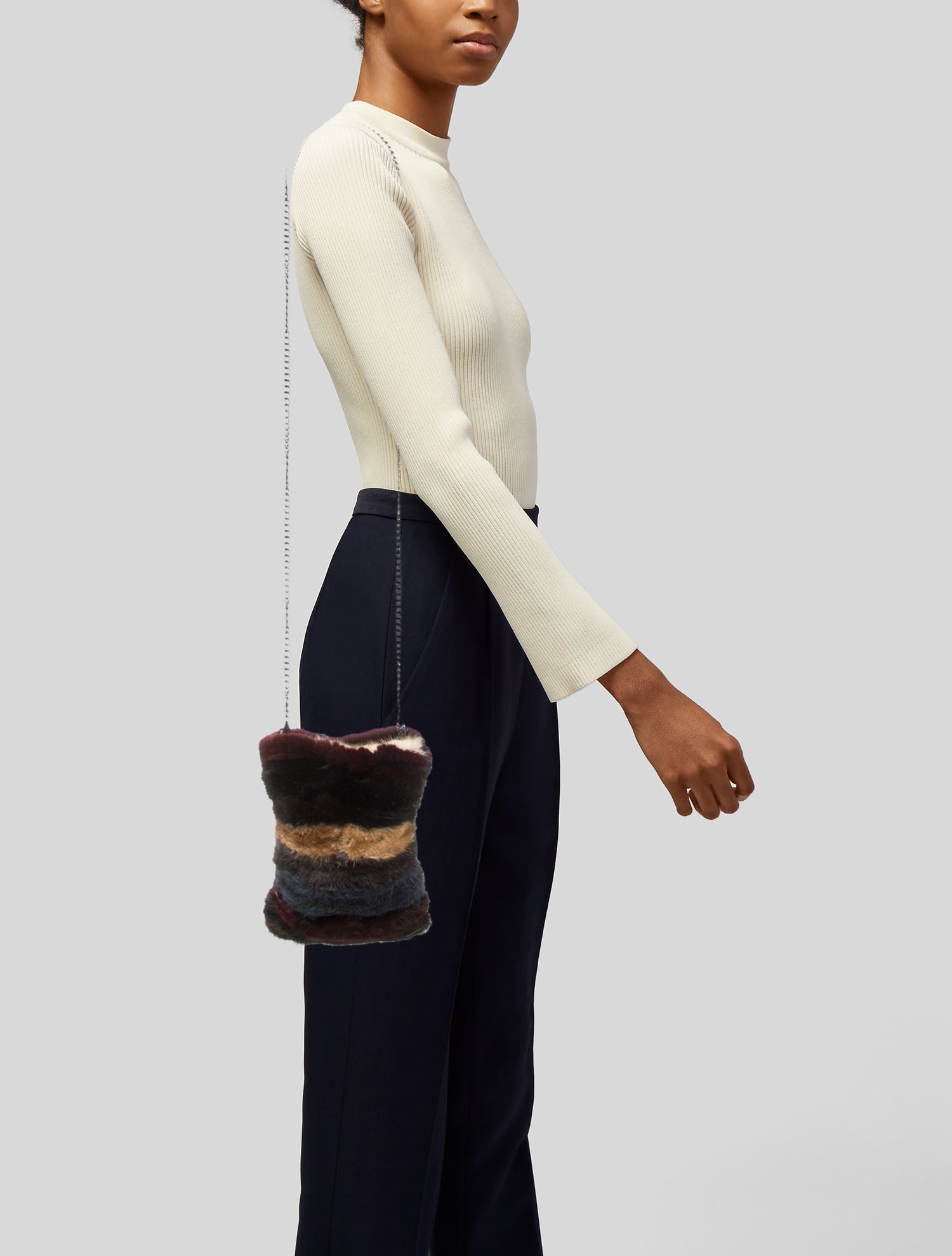 Belle Fare Mink Minaudière