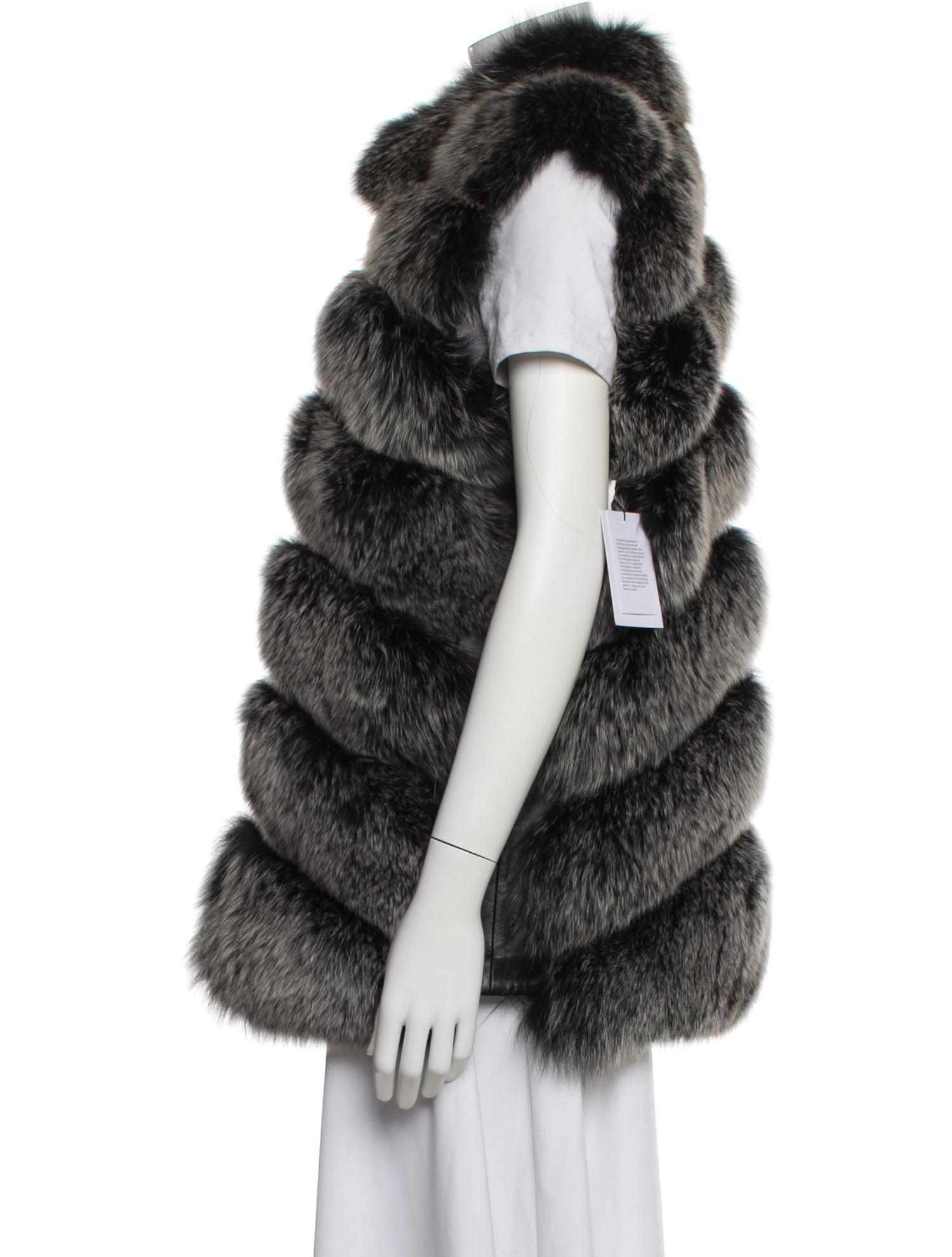 Belle Fare Fur Vest w/ Tags