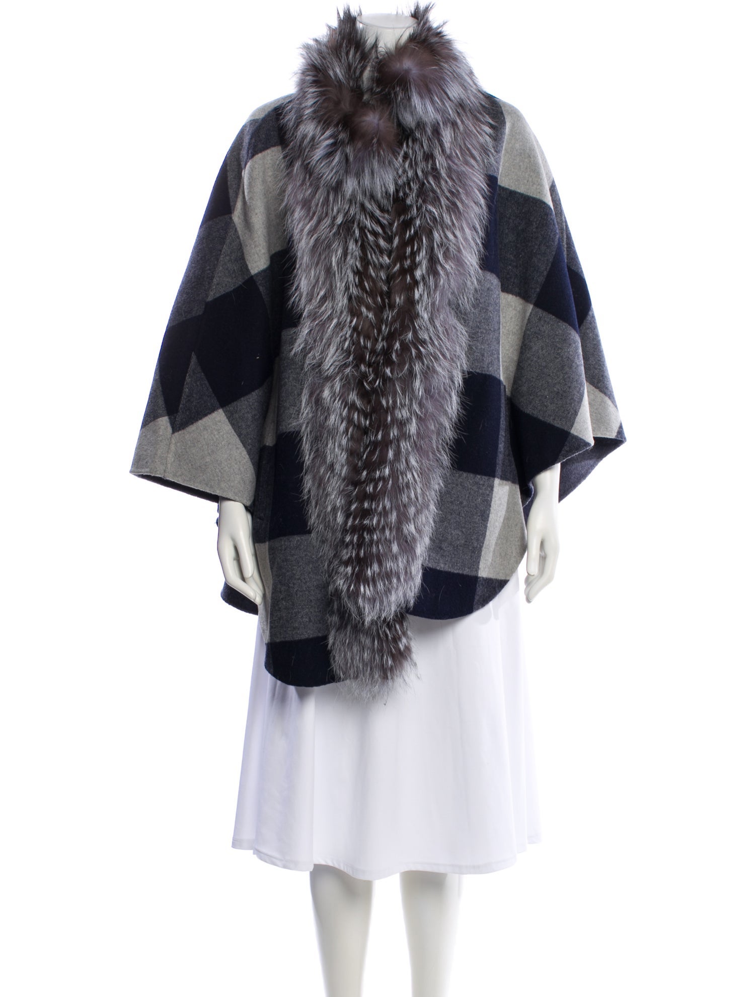 Belle Fare Wool Printed Coat
