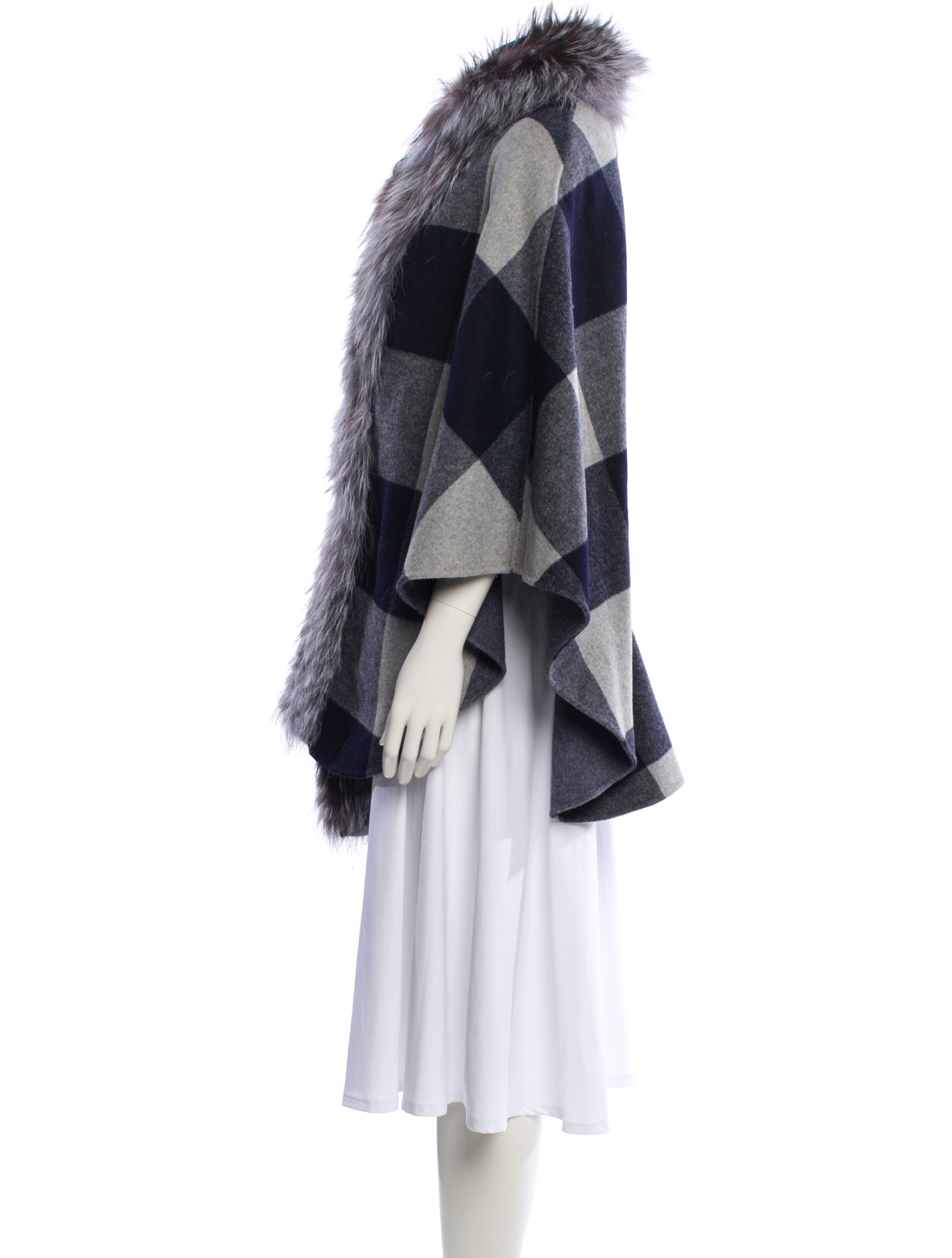 Belle Fare Wool Printed Coat