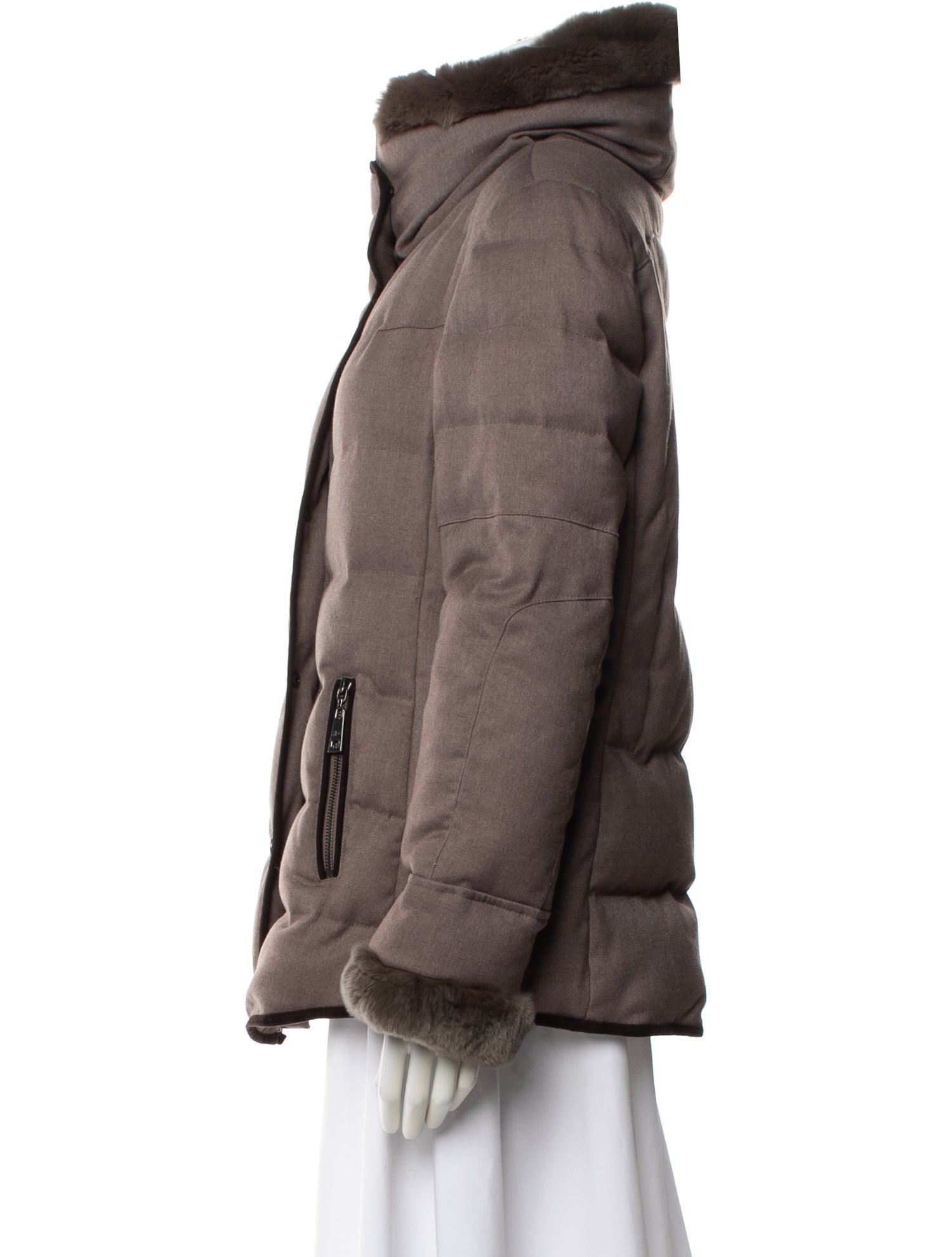 Belle Fare Nylon Down Jacket