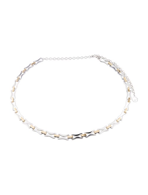 Belt Metal Chain-Link Belt Silver