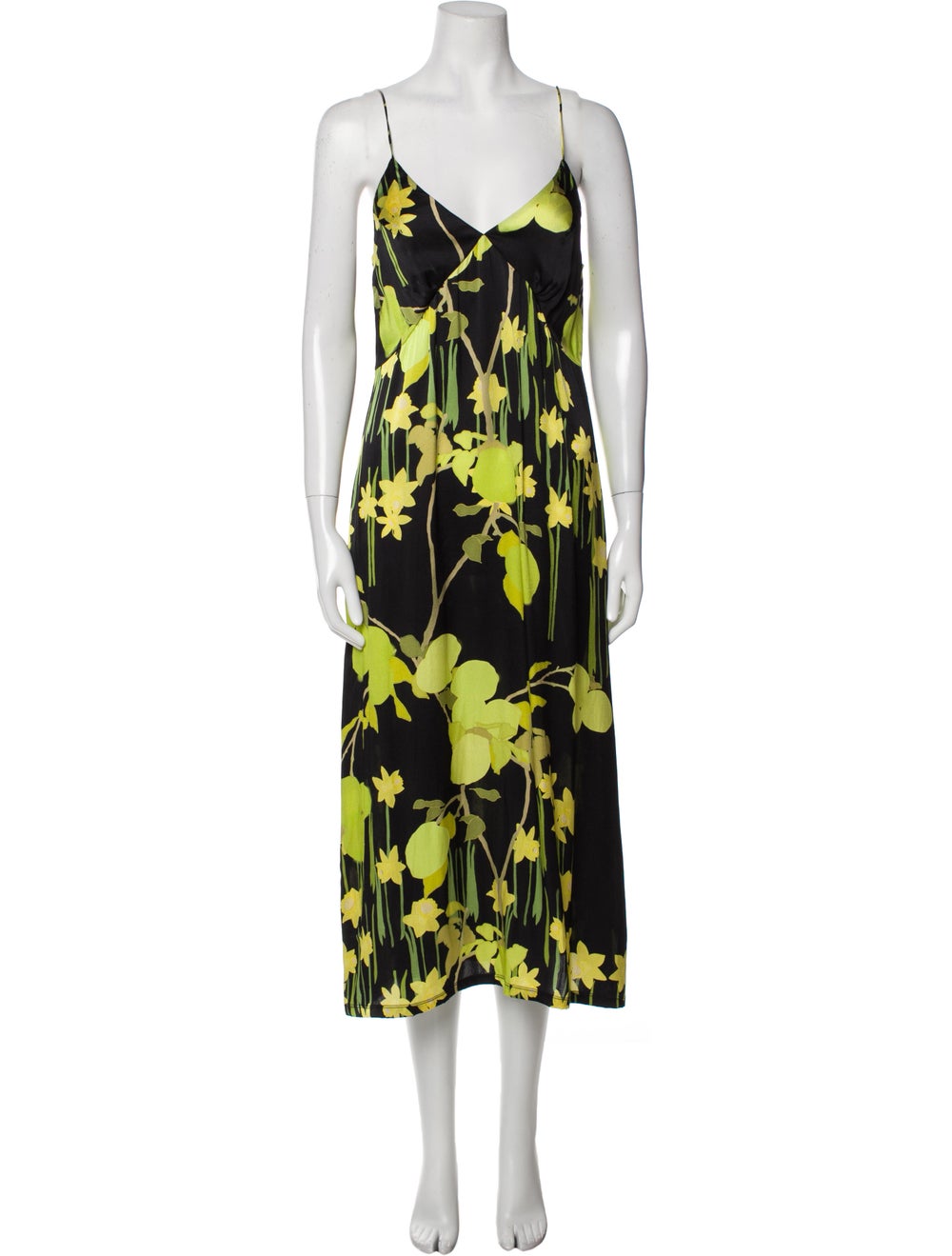 Bernadette Silk Long Dress - image 1
