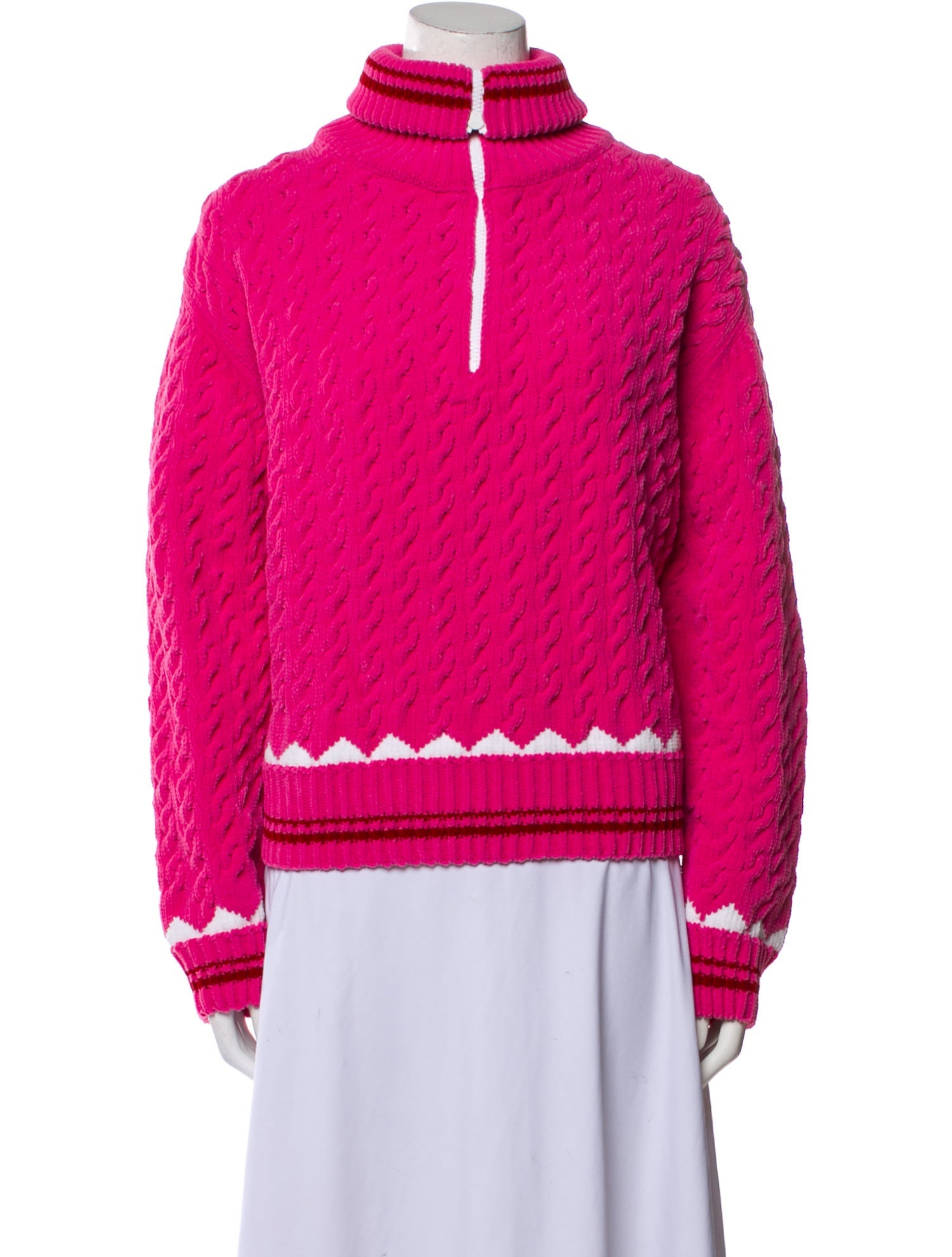 Bernadette Nylon Turtleneck Sweater