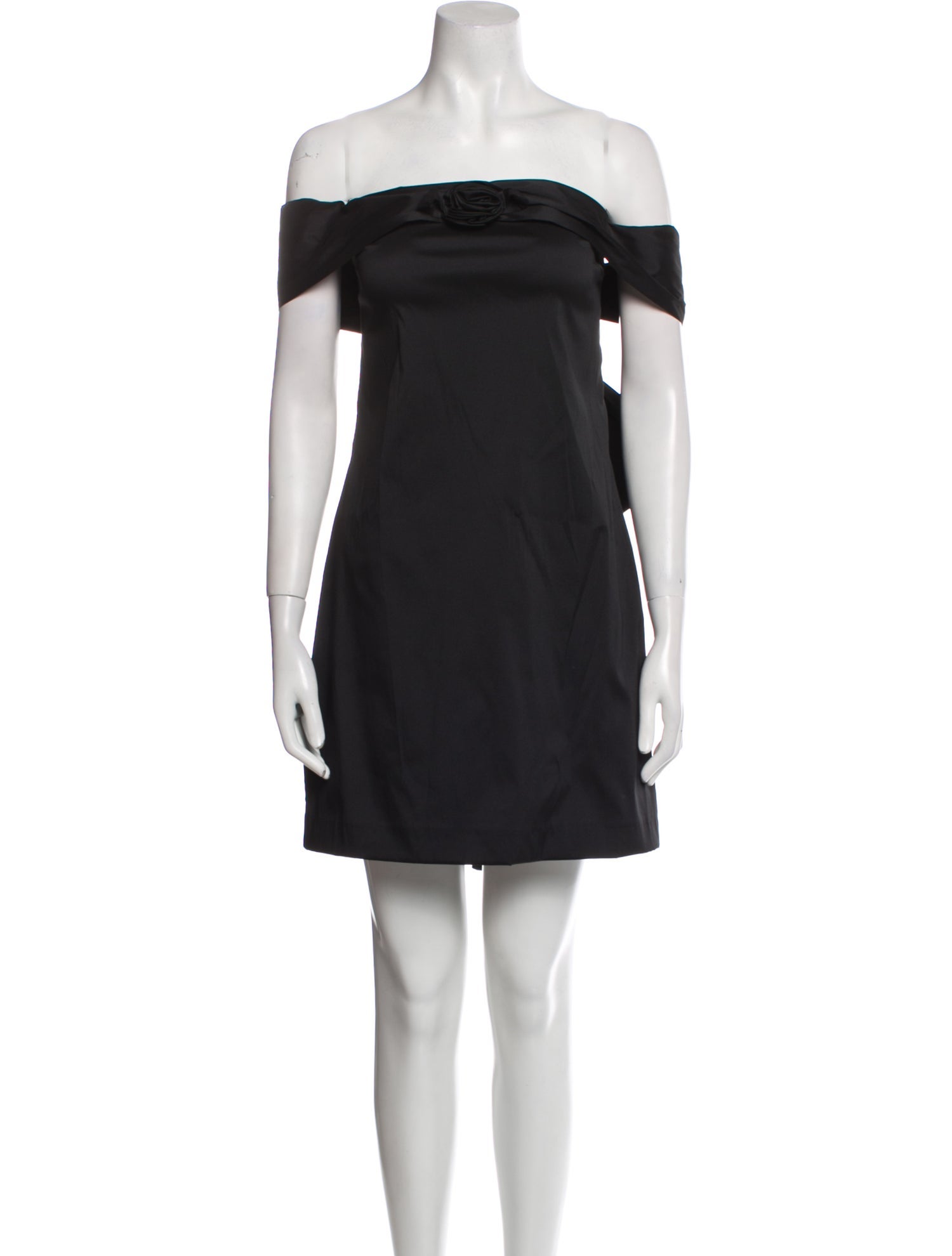 Bernadette Off-The-Shoulder Knee-Length Dress