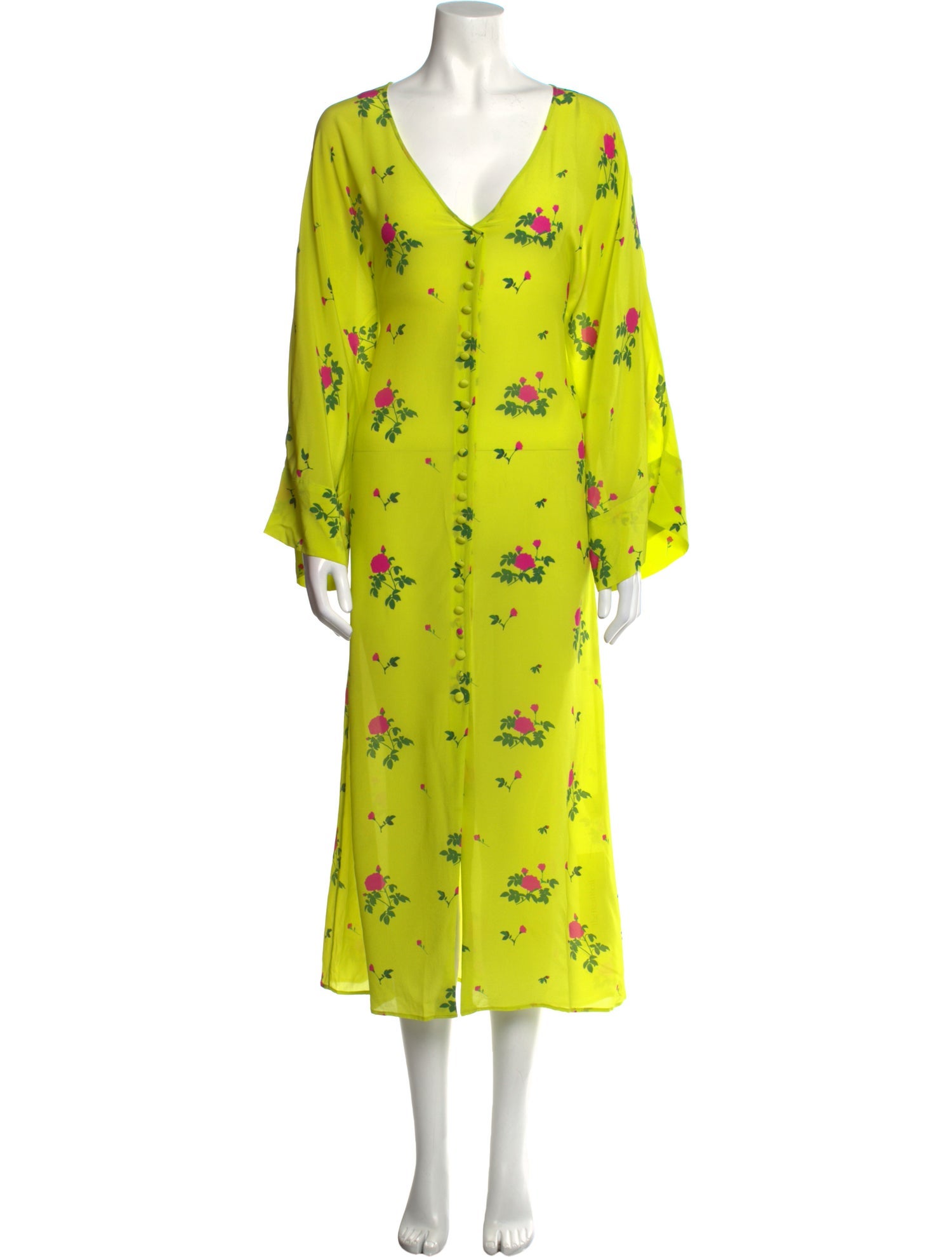 Bernadette Silk Long Dress