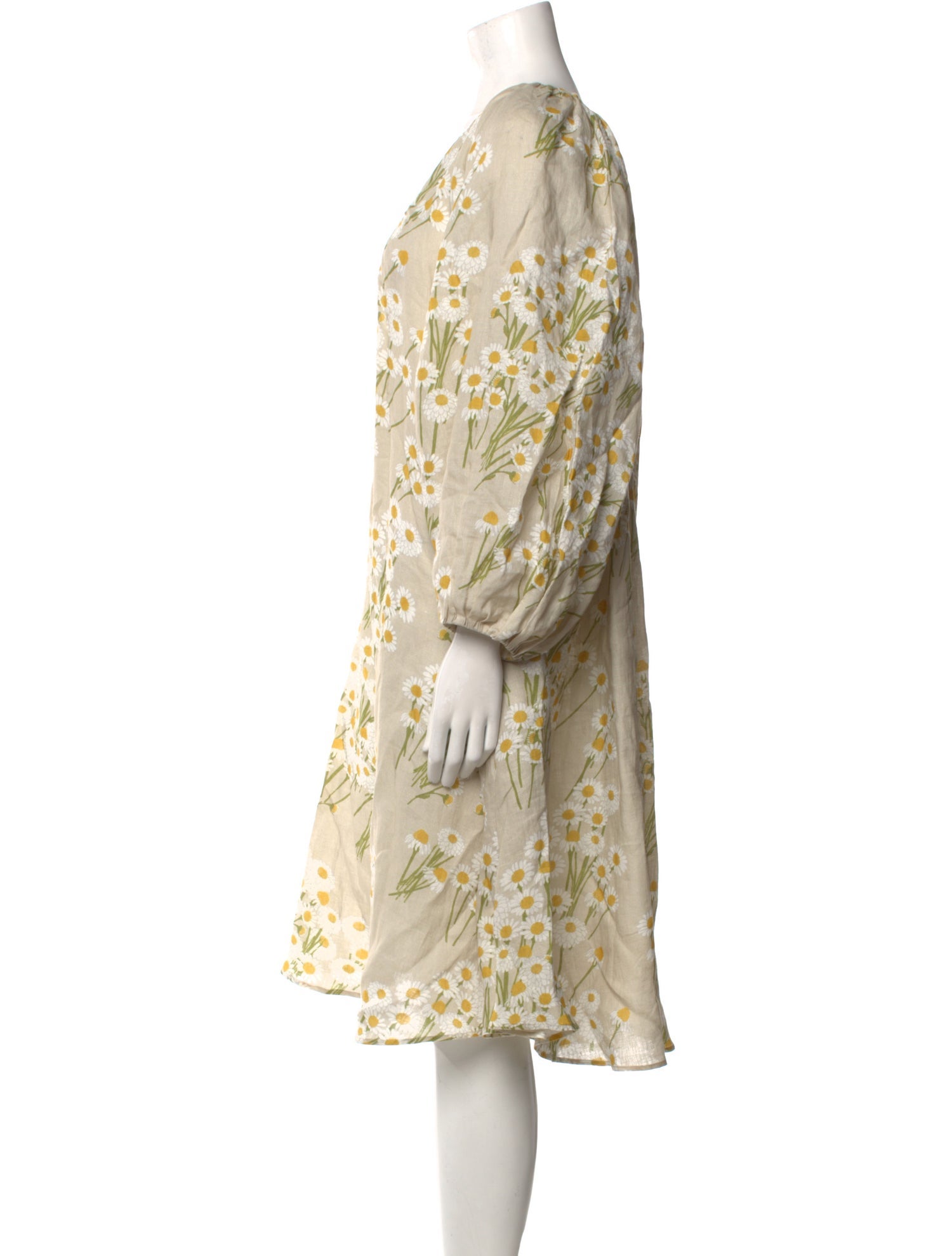 Bernadette Linen Midi Length Dress