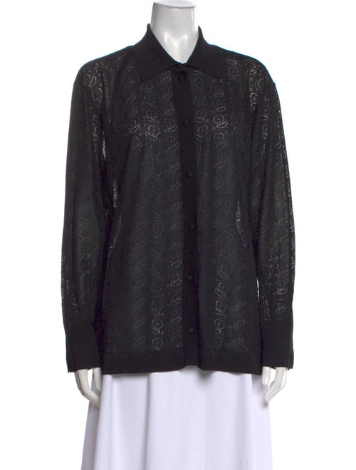 Bernadette Long Sleeve Button-Up Top