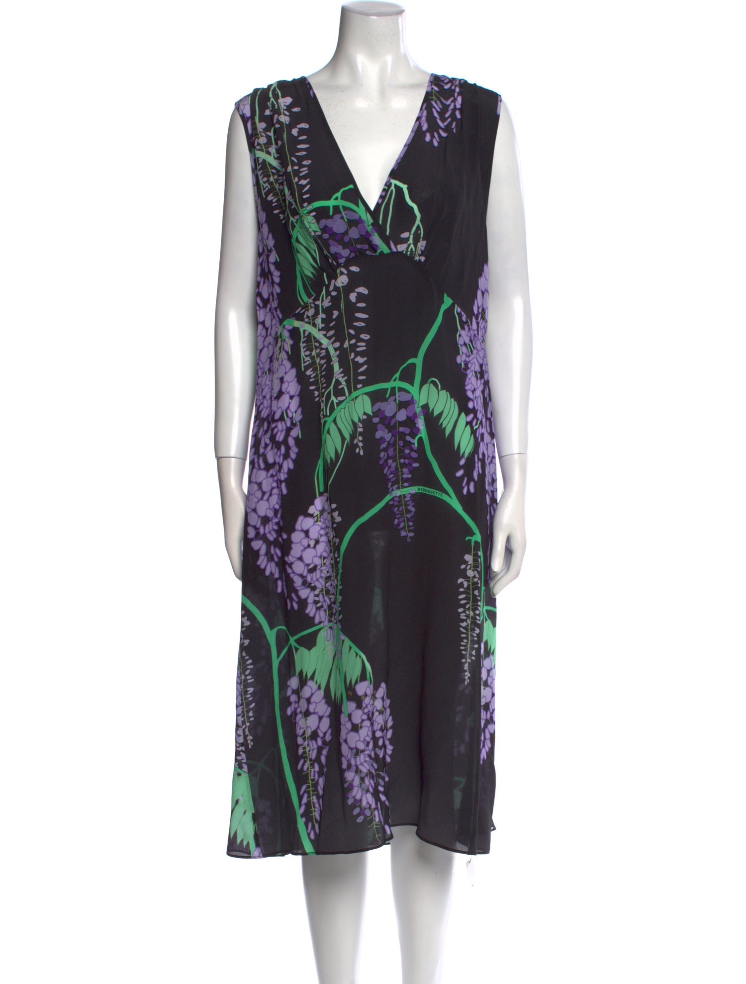 Bernadette Silk Midi Length Dress