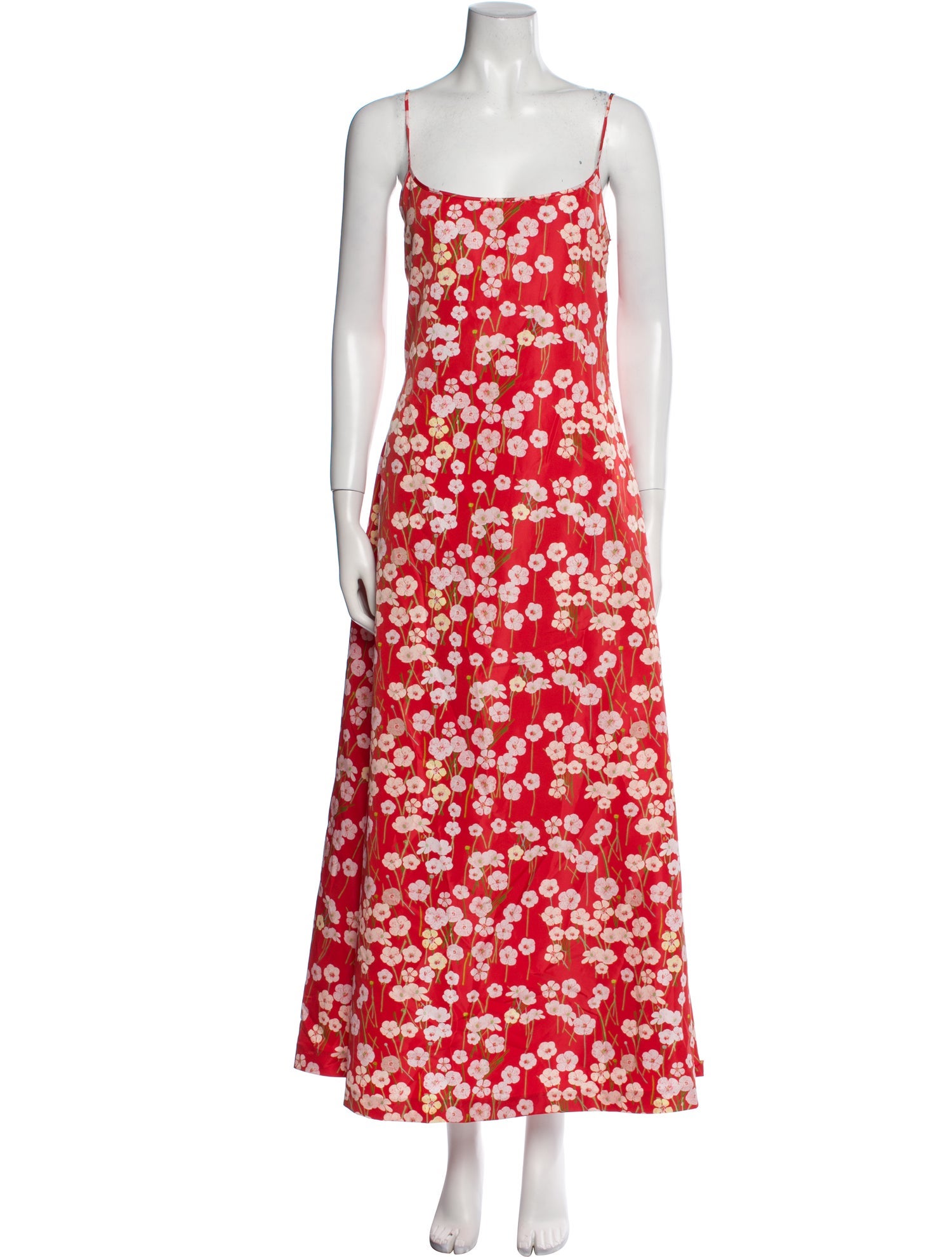 Bernadette Floral Print Long Dress w/ Tags