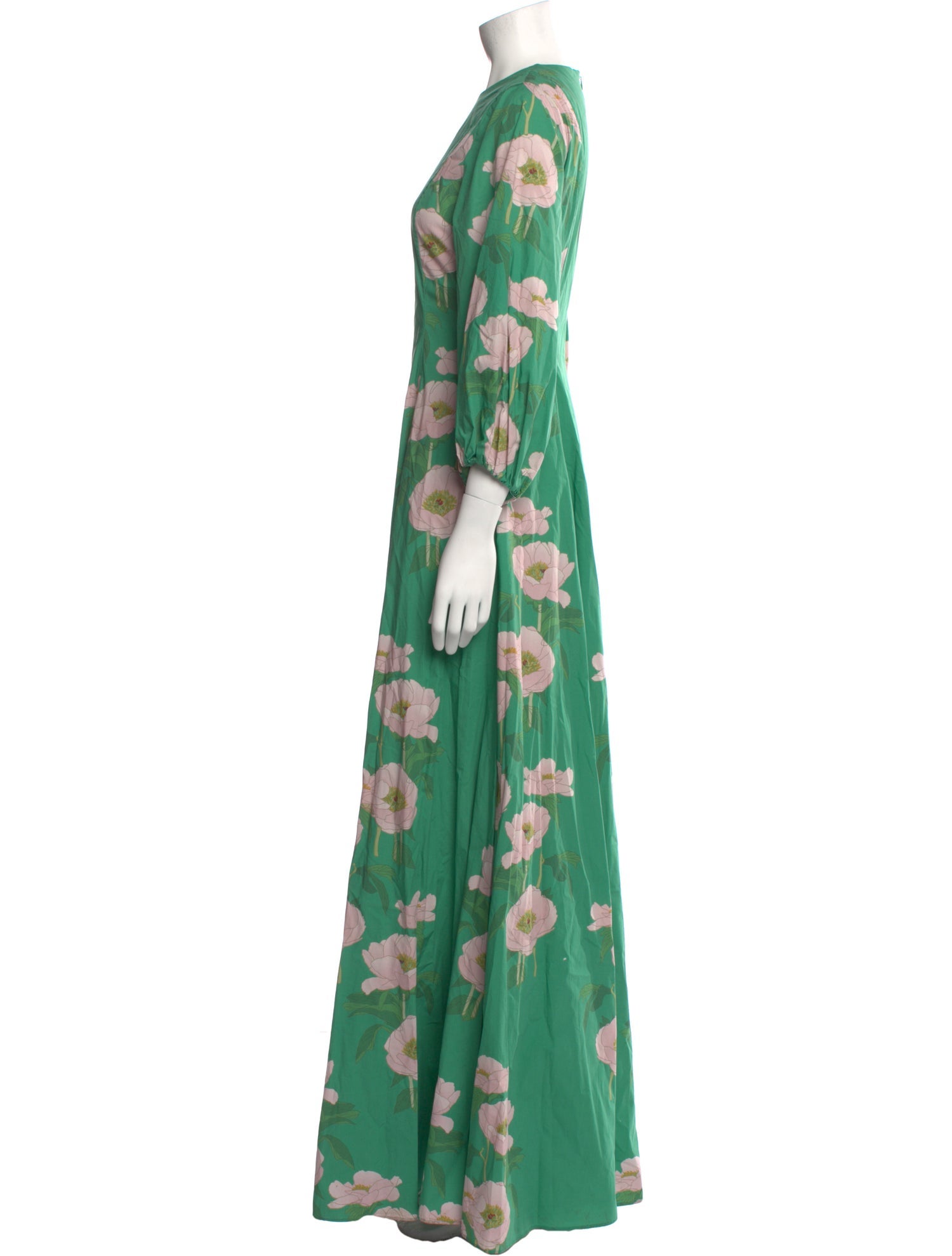 Bernadette Floral Print Long Dress