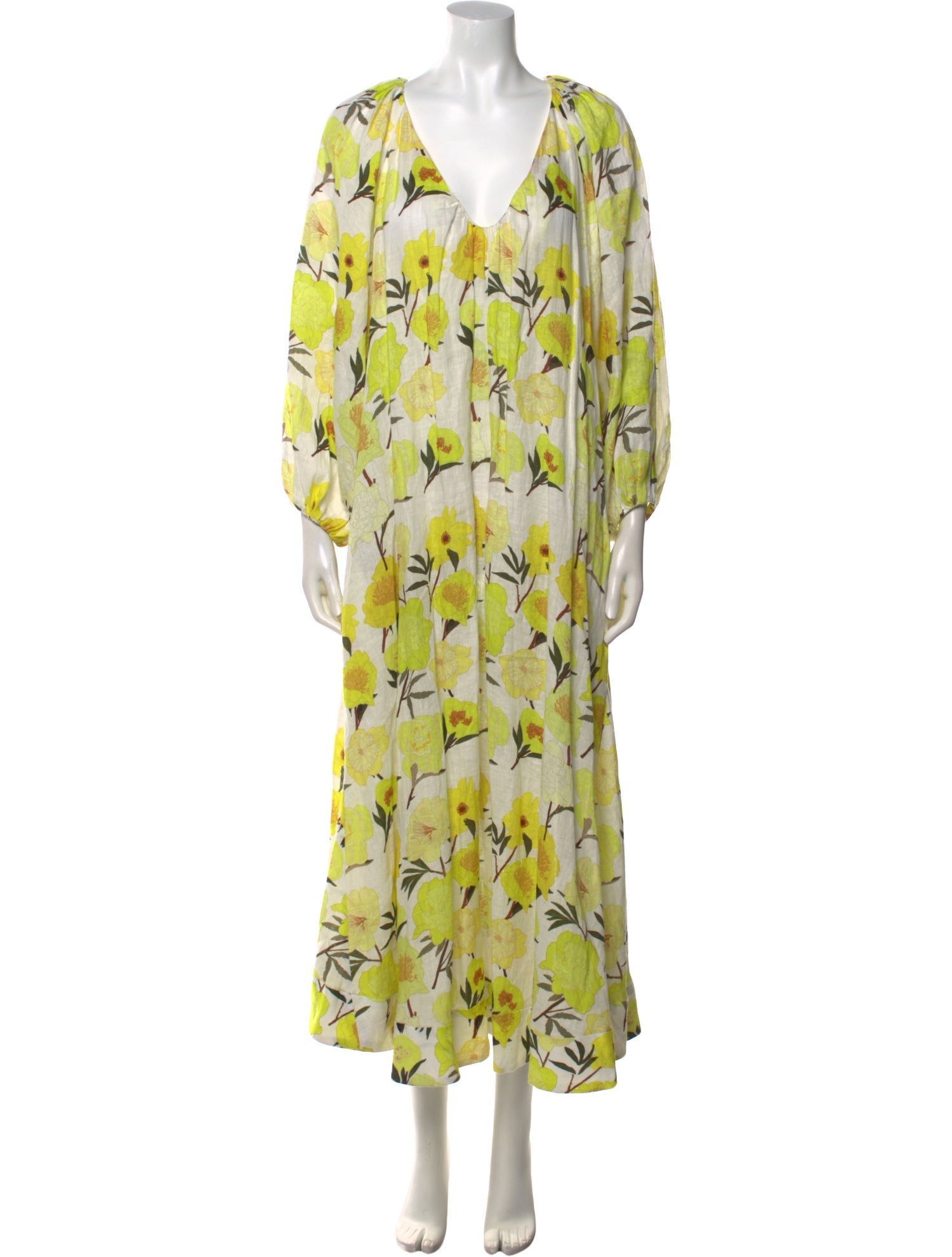 Bernadette Linen Long Dress