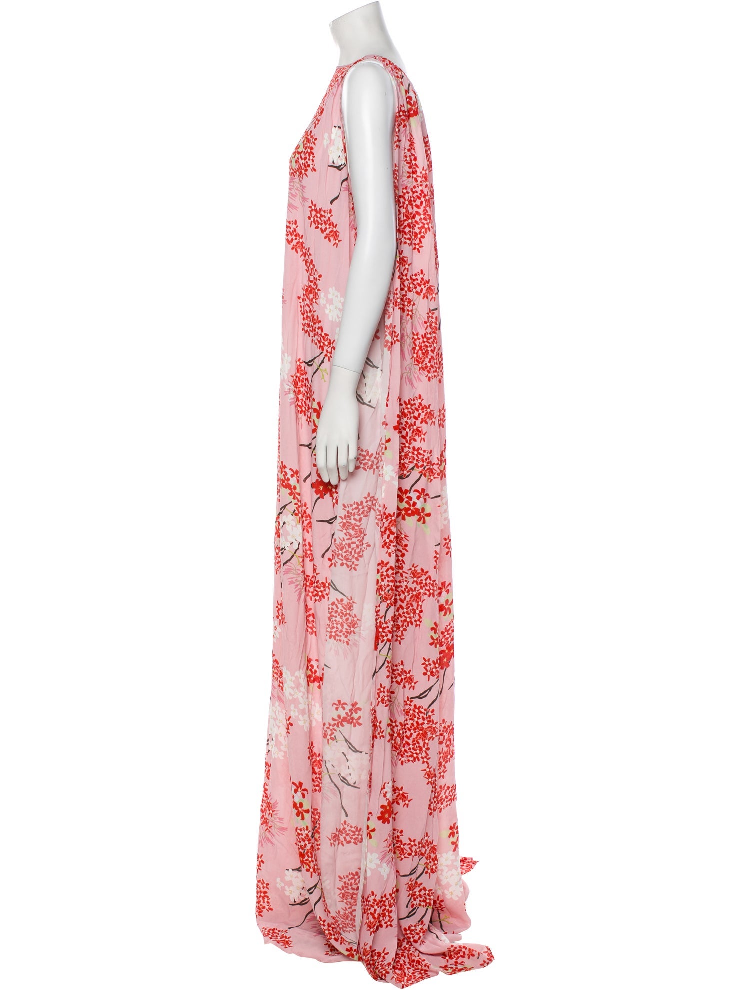 Bernadette Printed Long Dress