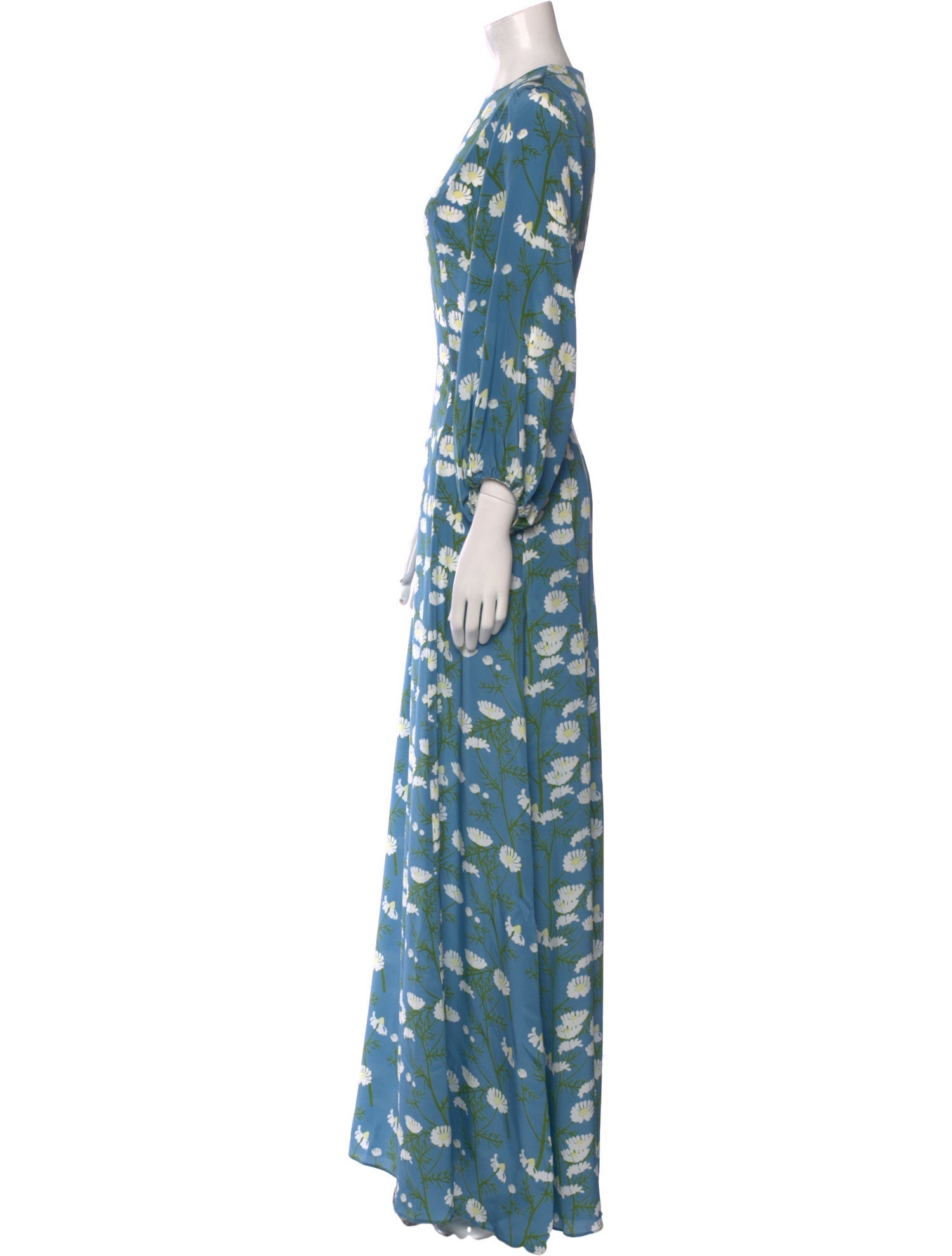 Bernadette Silk Long Dress