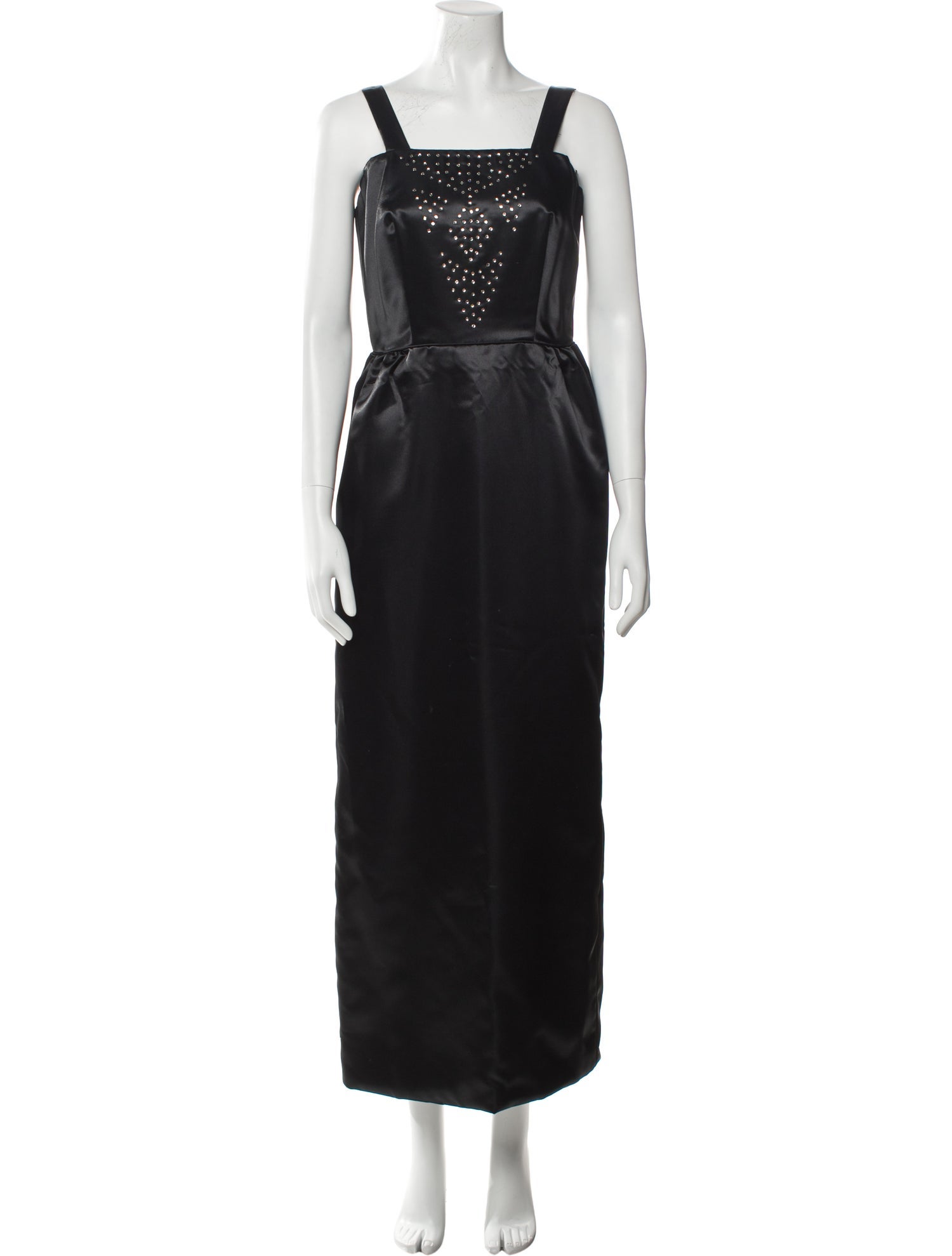 Bernadette Square Neckline Long Dress