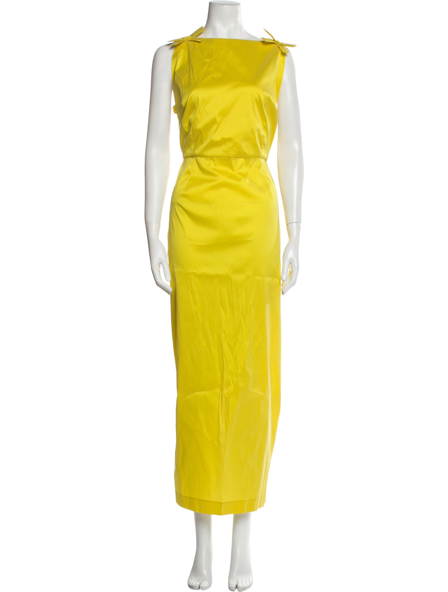 Bernadette Square Neckline Long Dress