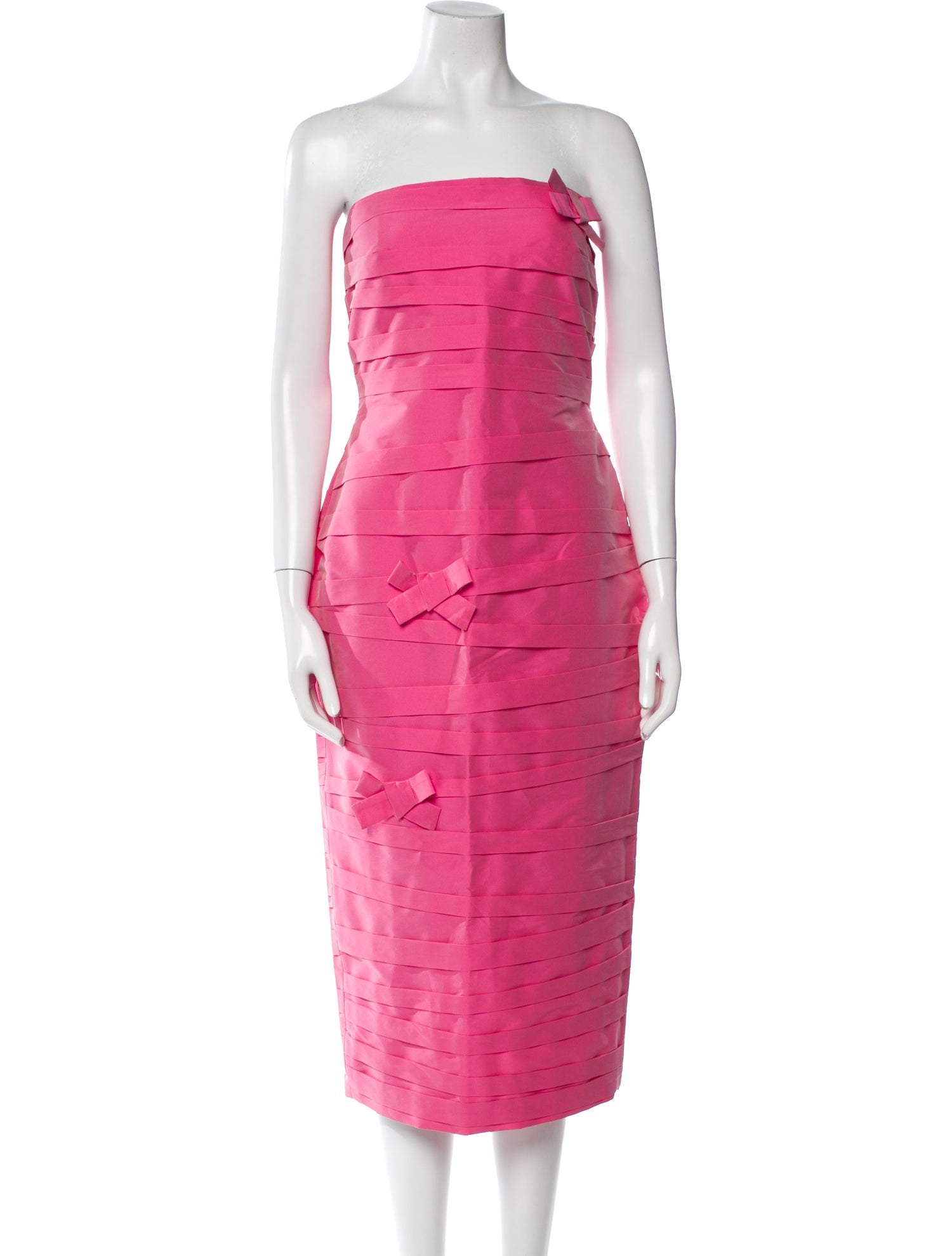 Bernadette Strapless Knee-Length Dress