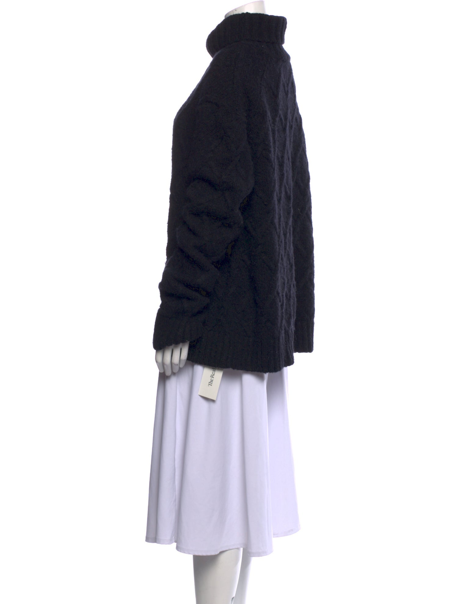 Bernadette Floral Print Turtleneck Sweater