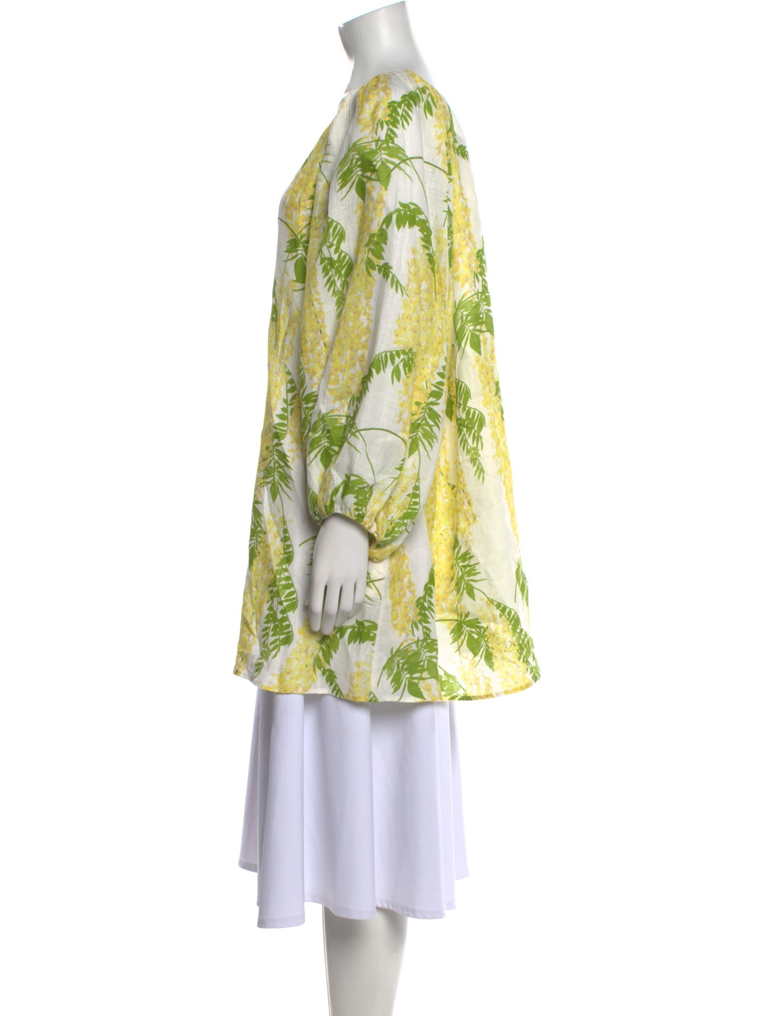 Bernadette Linen Floral Print Tunic