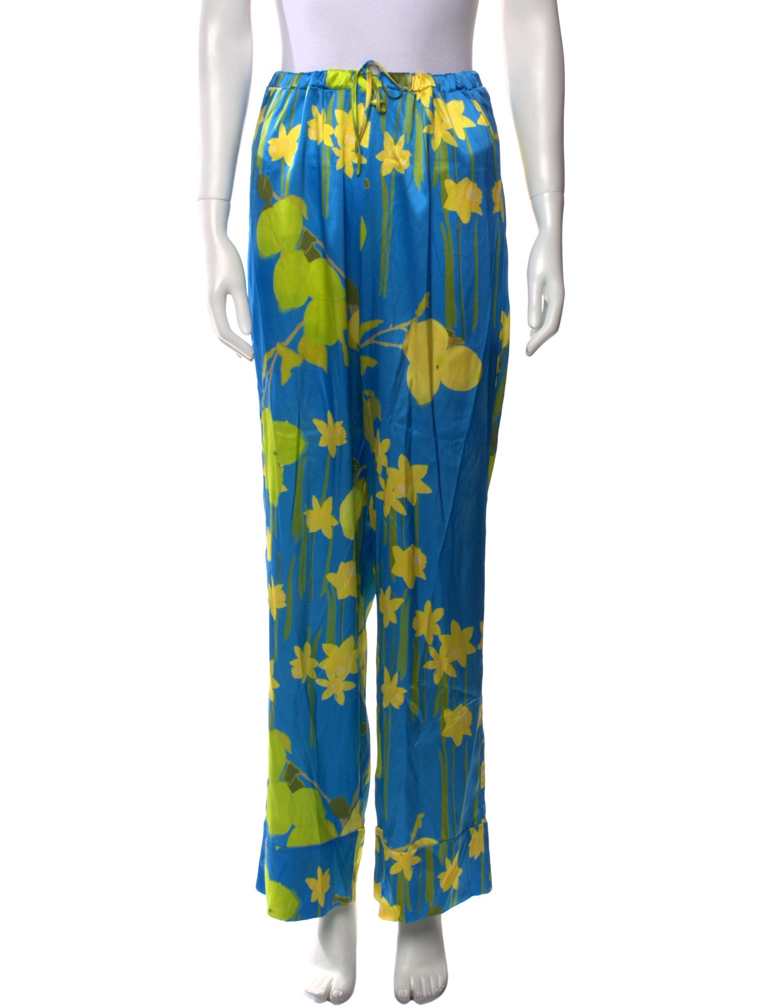 Bernadette Silk Wide Leg Pants