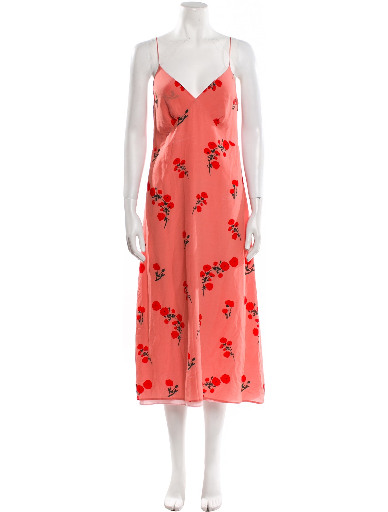 Bernadette Silk Midi Length Dress