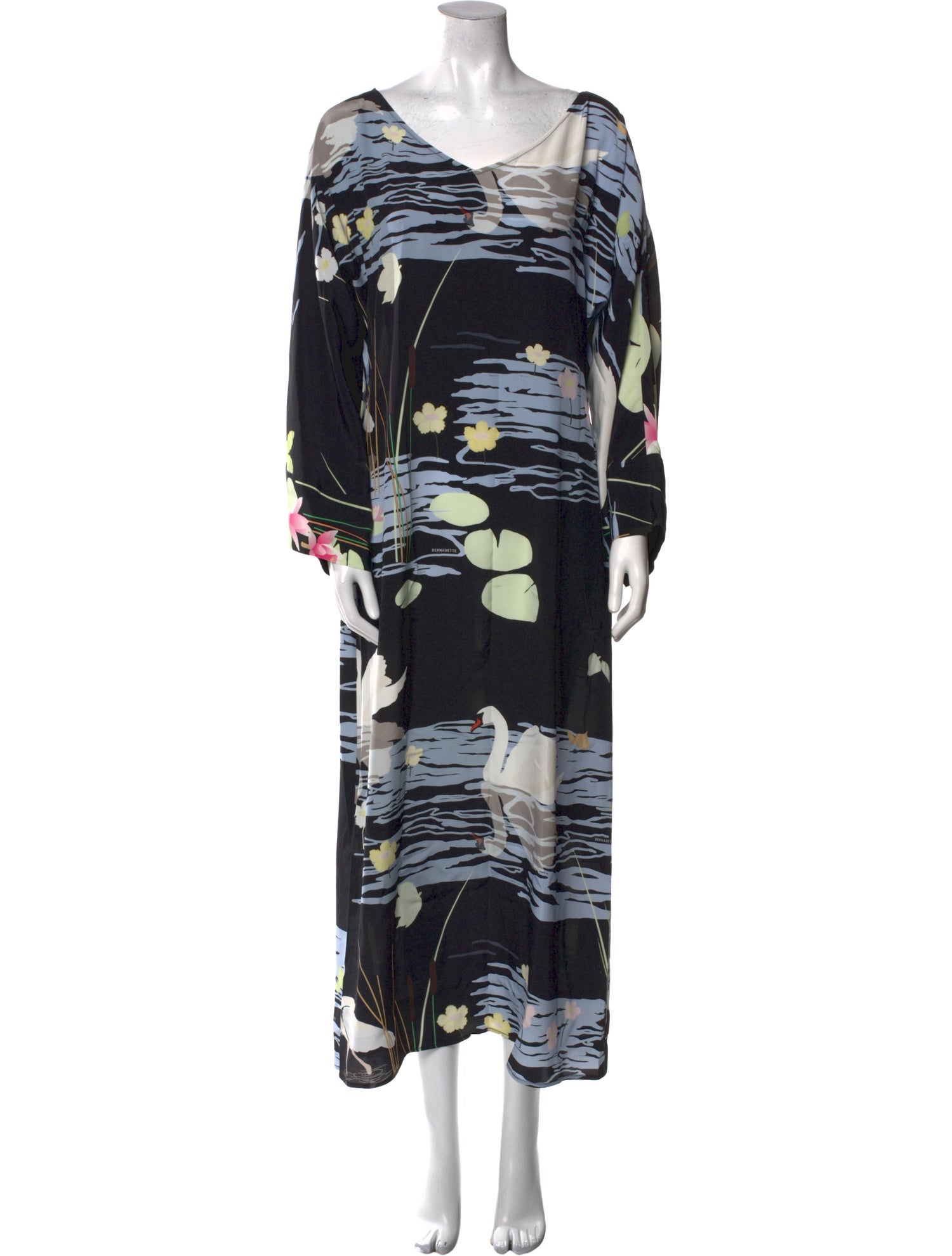 Bernadette Silk Midi Length Dress