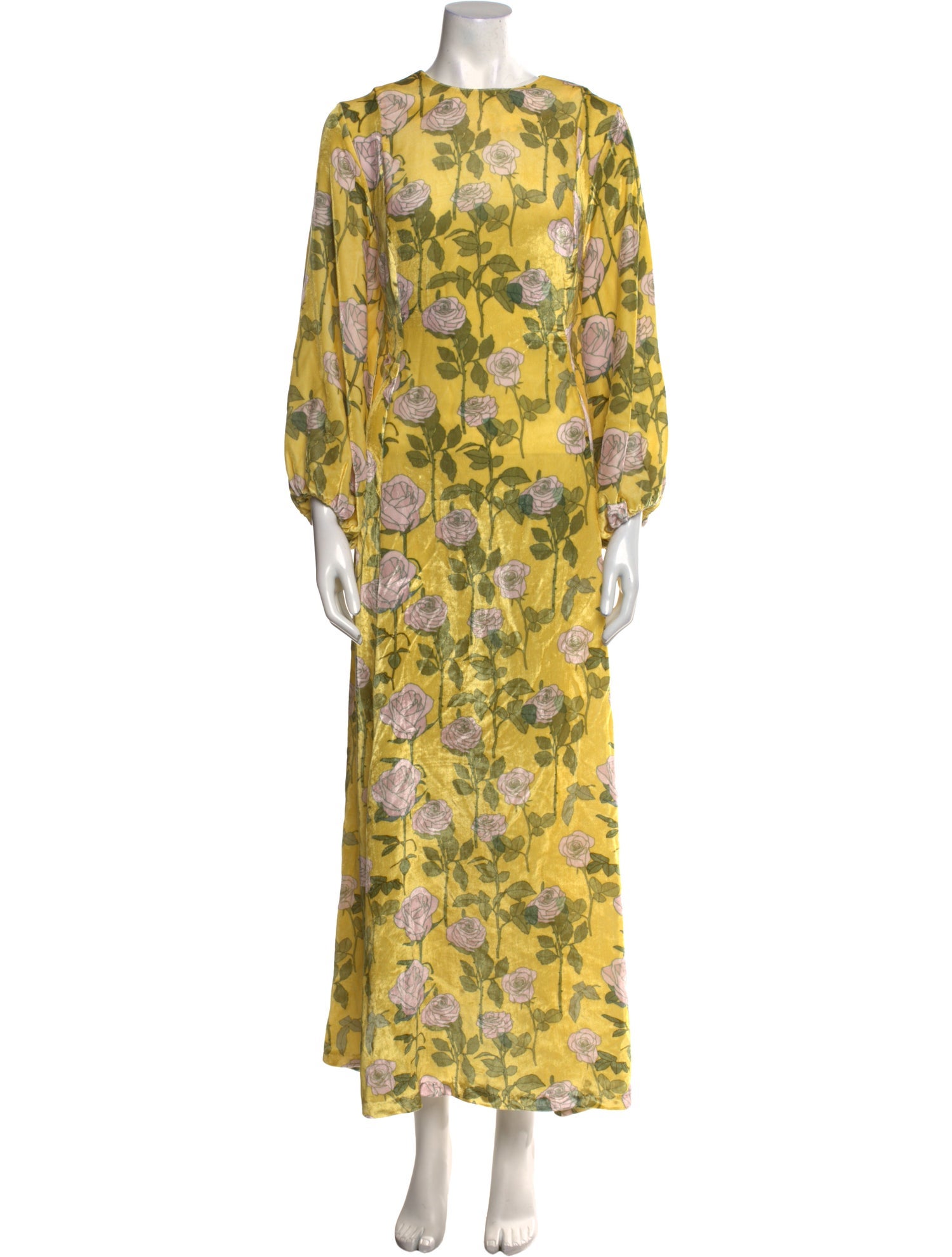 Bernadette Floral Print Long Dress
