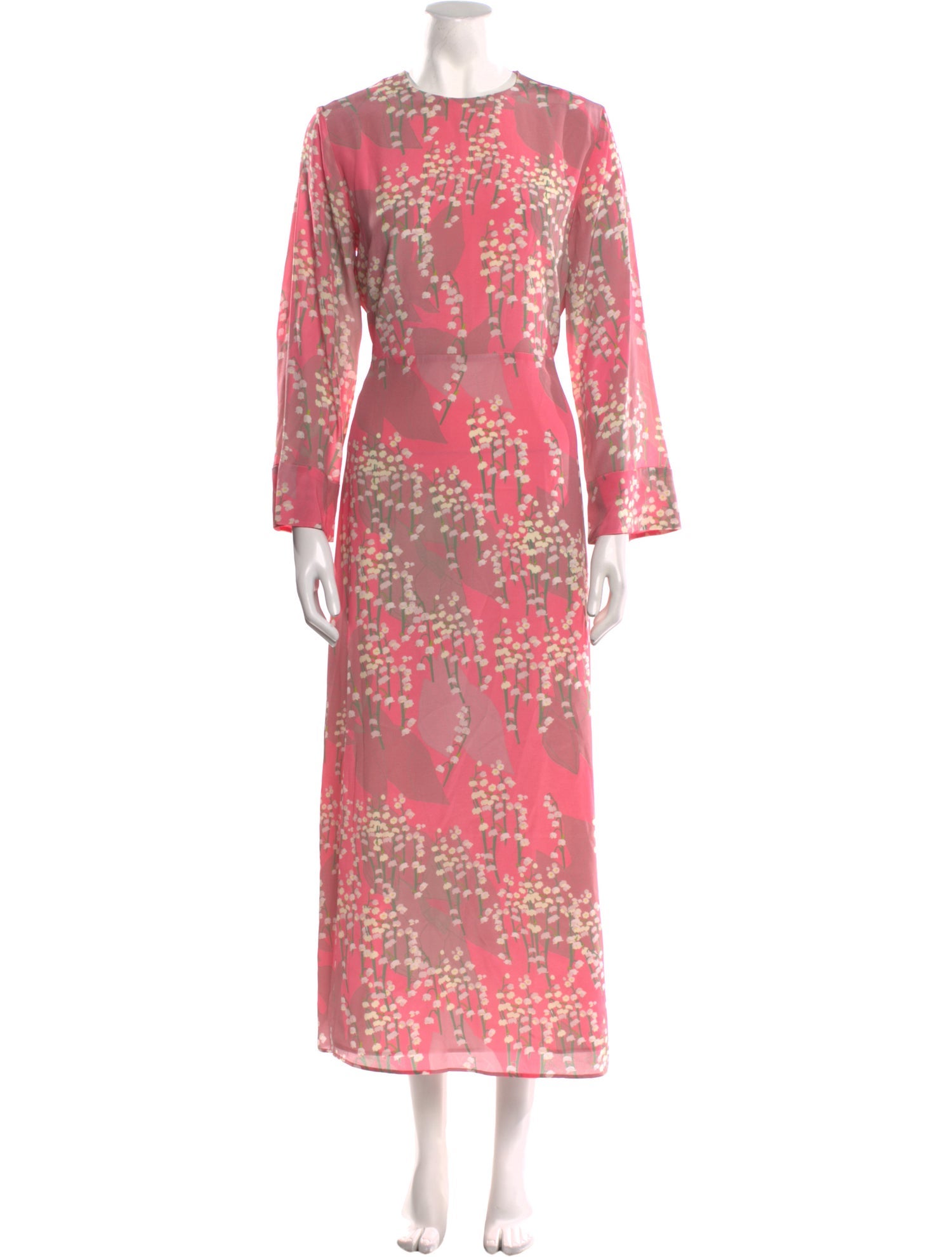 Bernadette Silk Long Dress w/ Tags