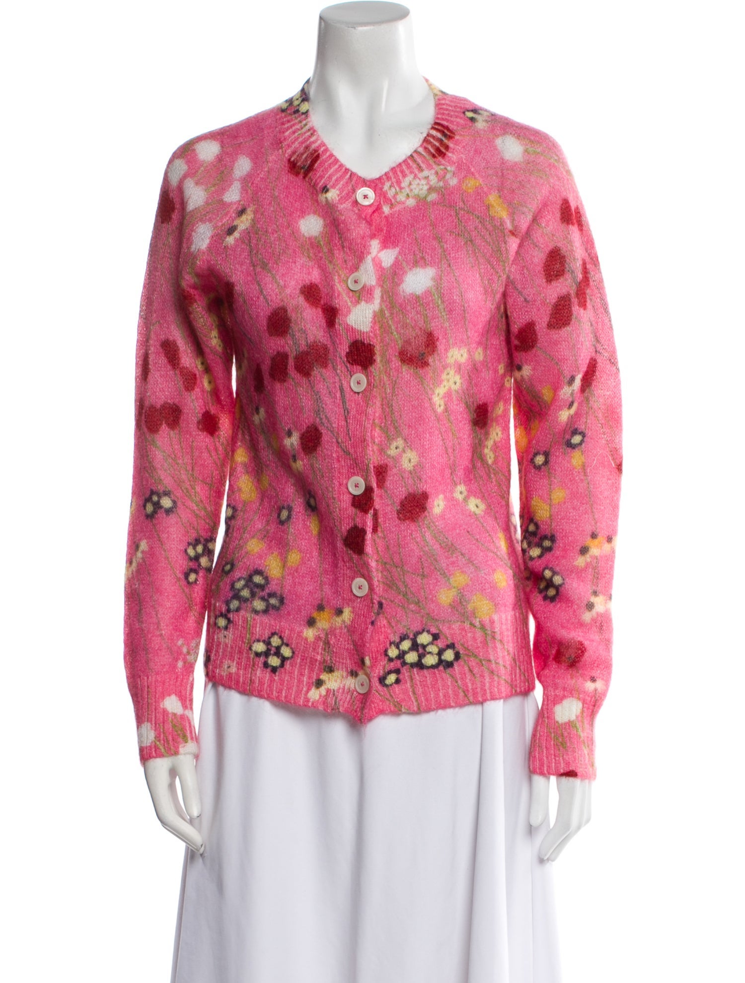 Bernadette Mohair Printed Sweater