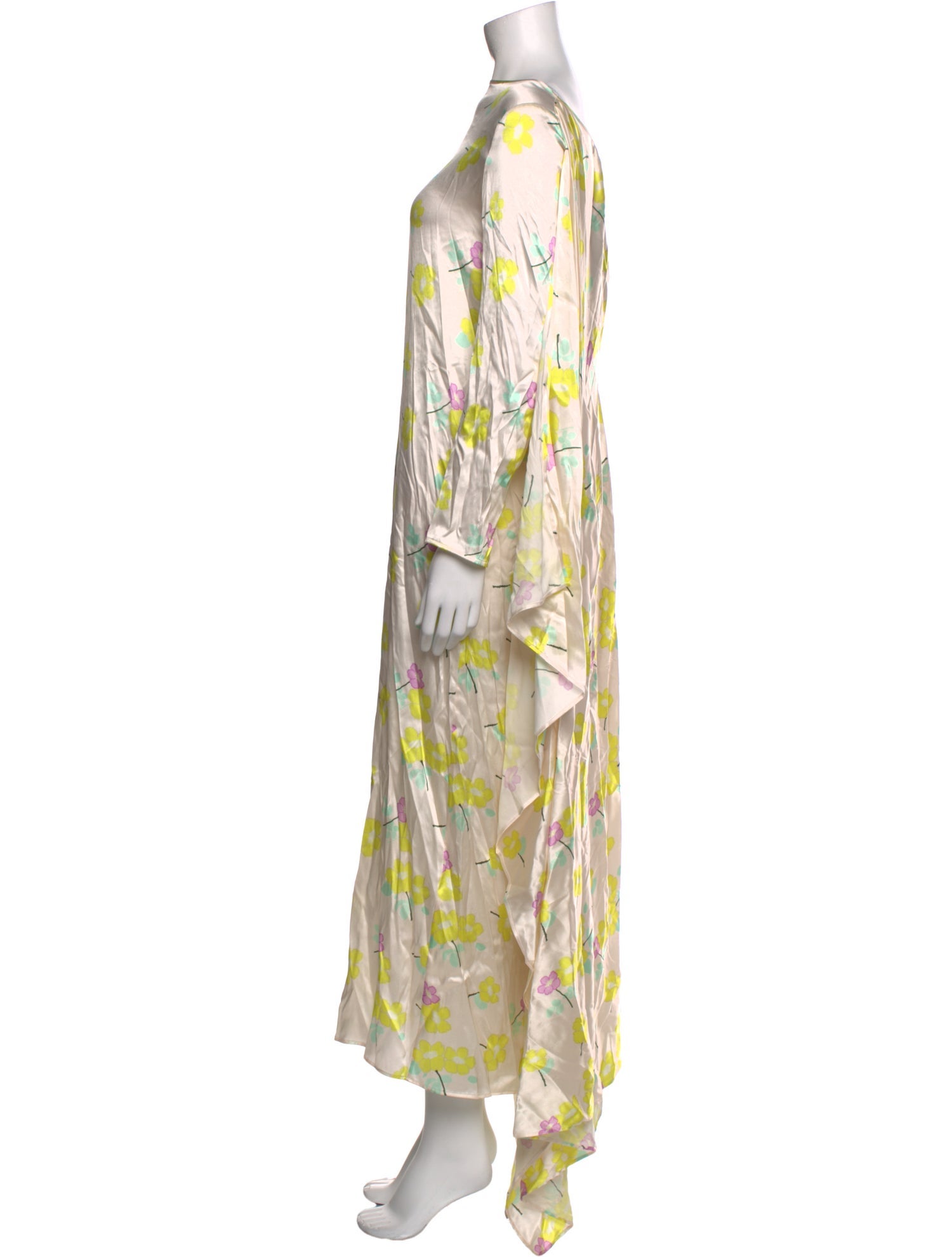 Bernadette Silk Long Dress