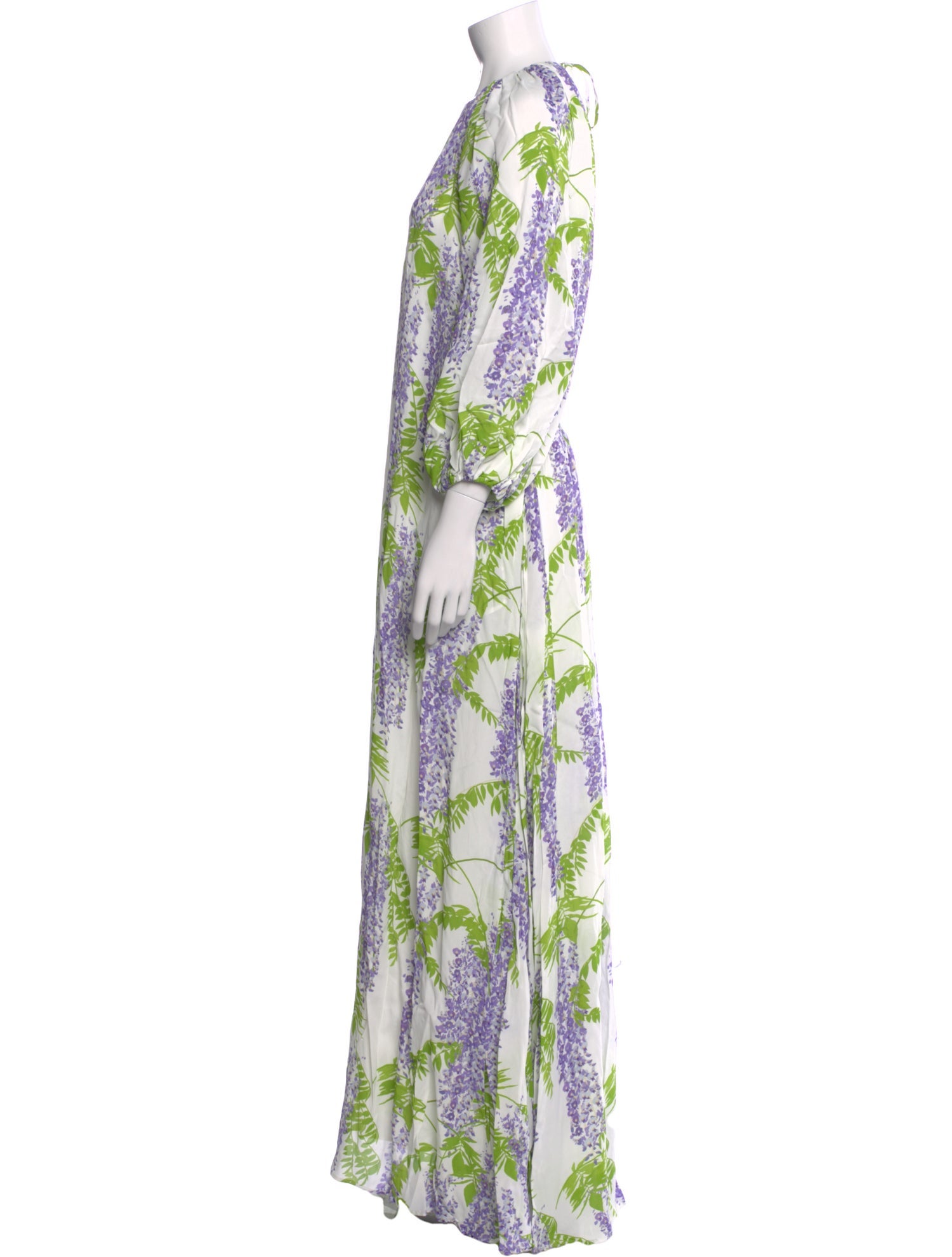 Bernadette Floral Print Long Dress