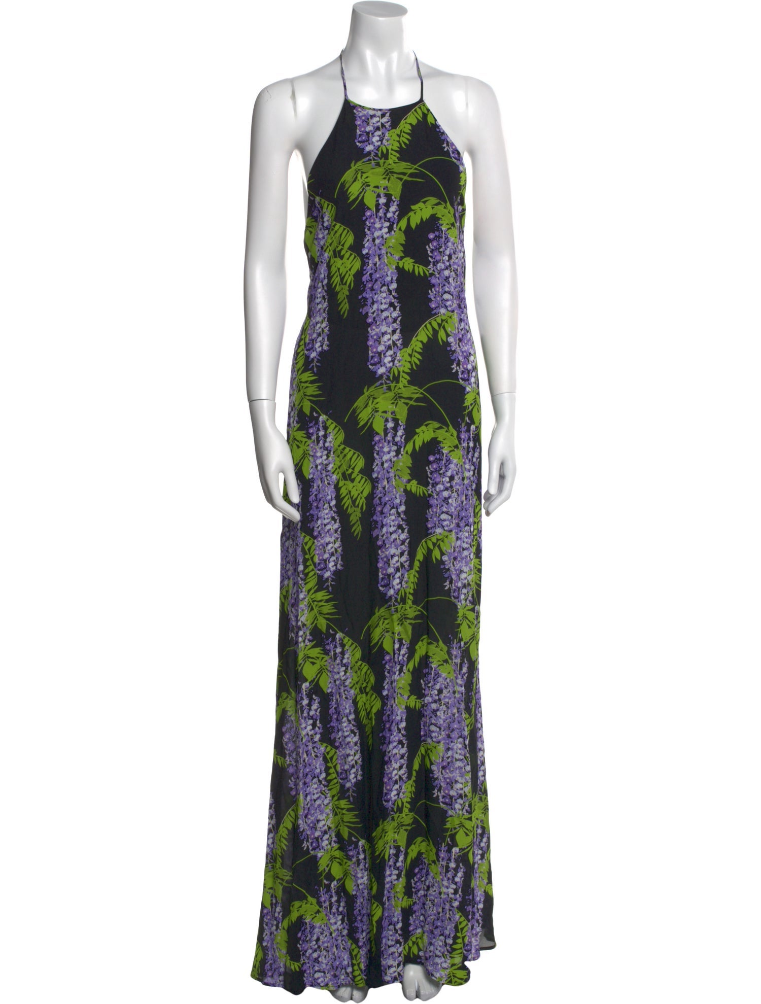 Bernadette Floral Print Long Dress w/ Tags