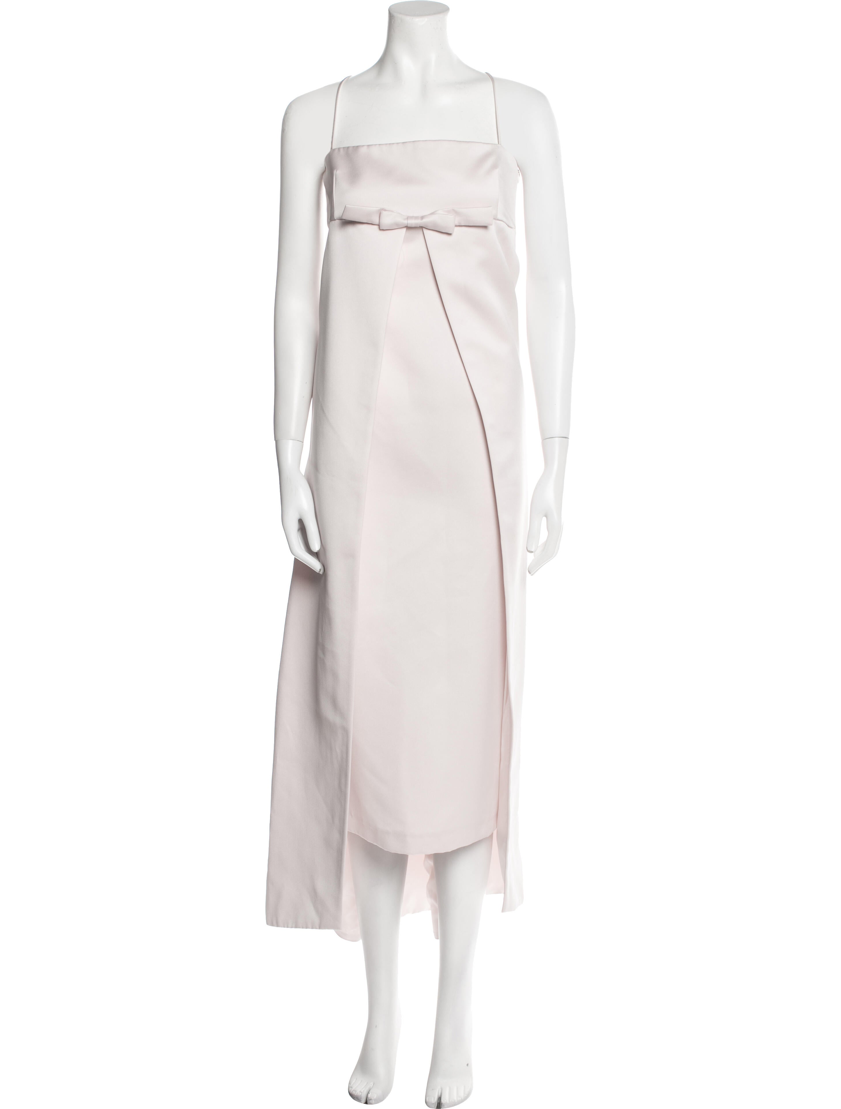 Bernadette Square Neckline Long Dress