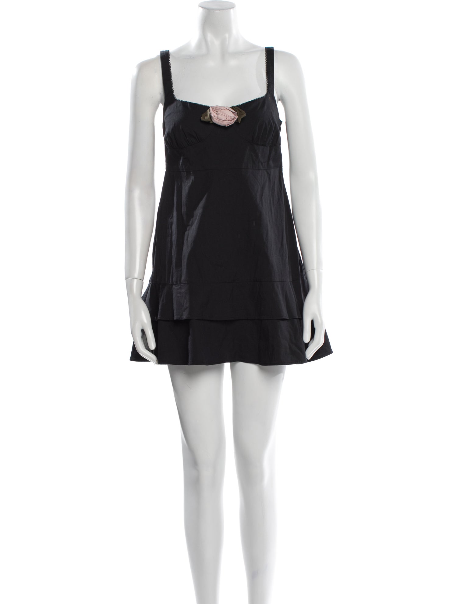 Bernadette Square Neckline Mini Dress