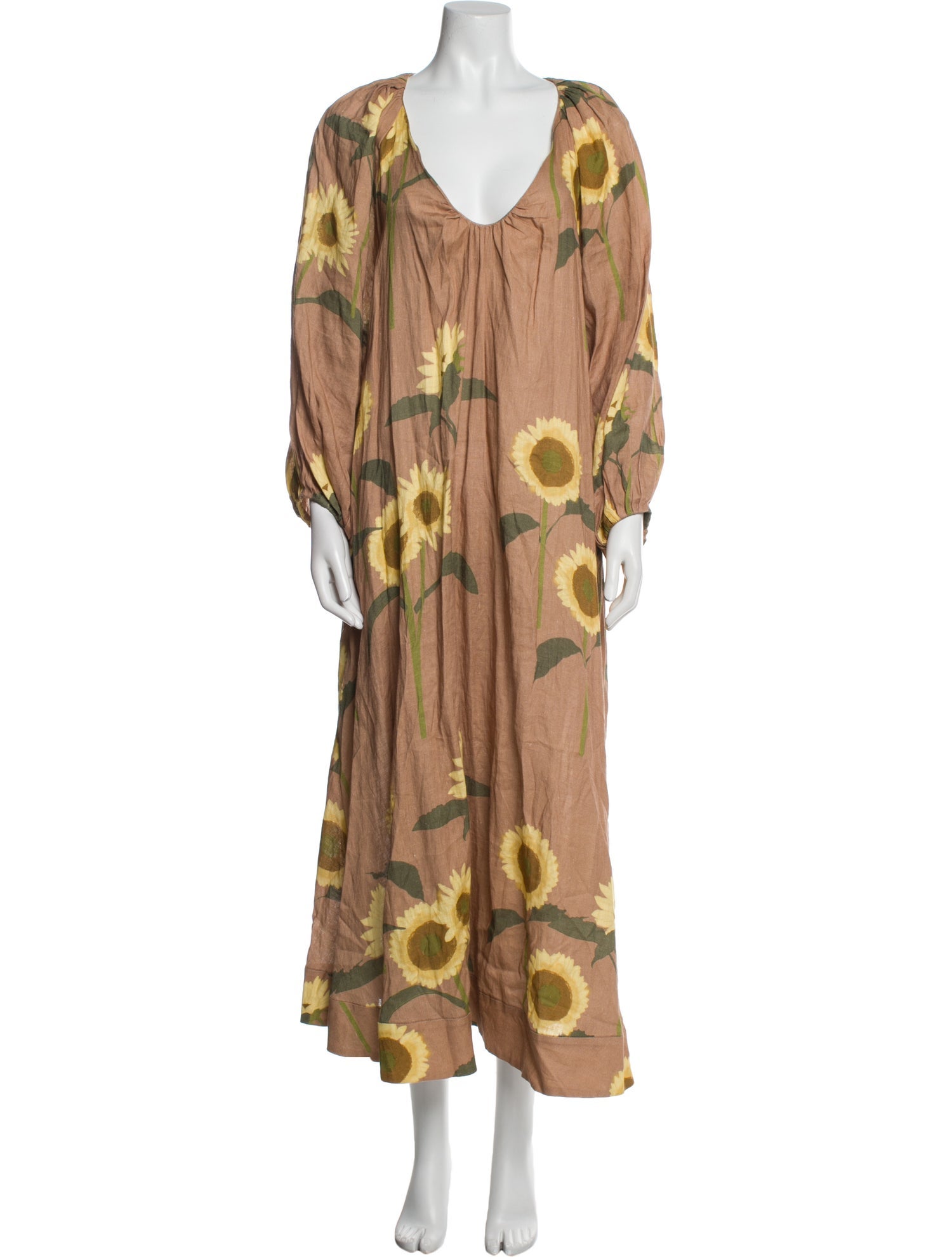 Bernadette Linen Long Dress