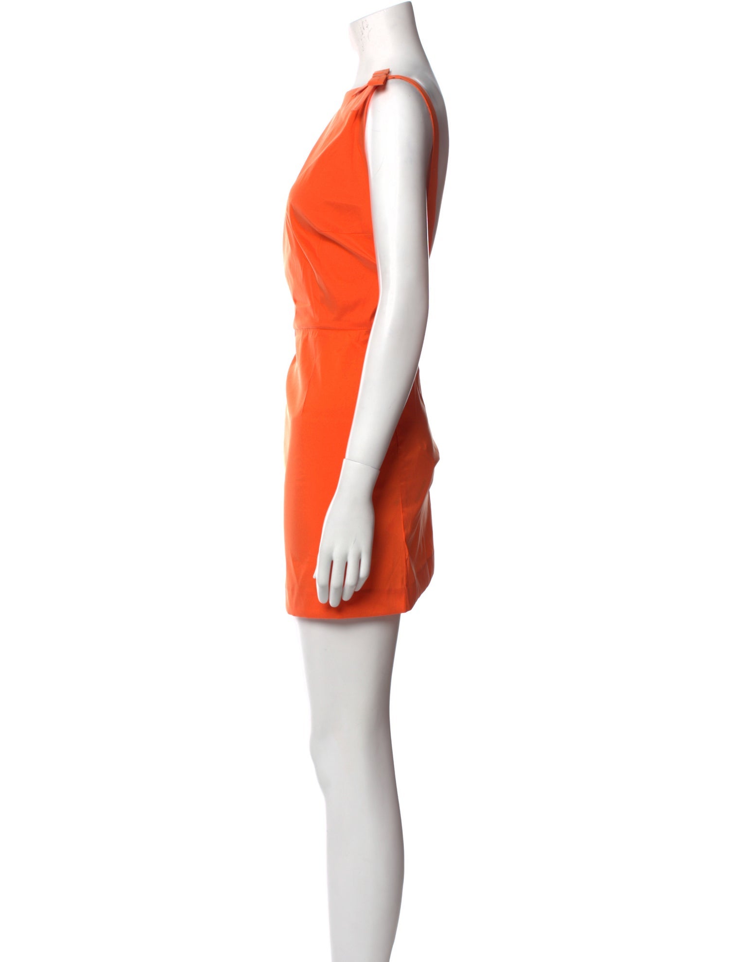 Bernadette Bateau Neckline Mini Dress