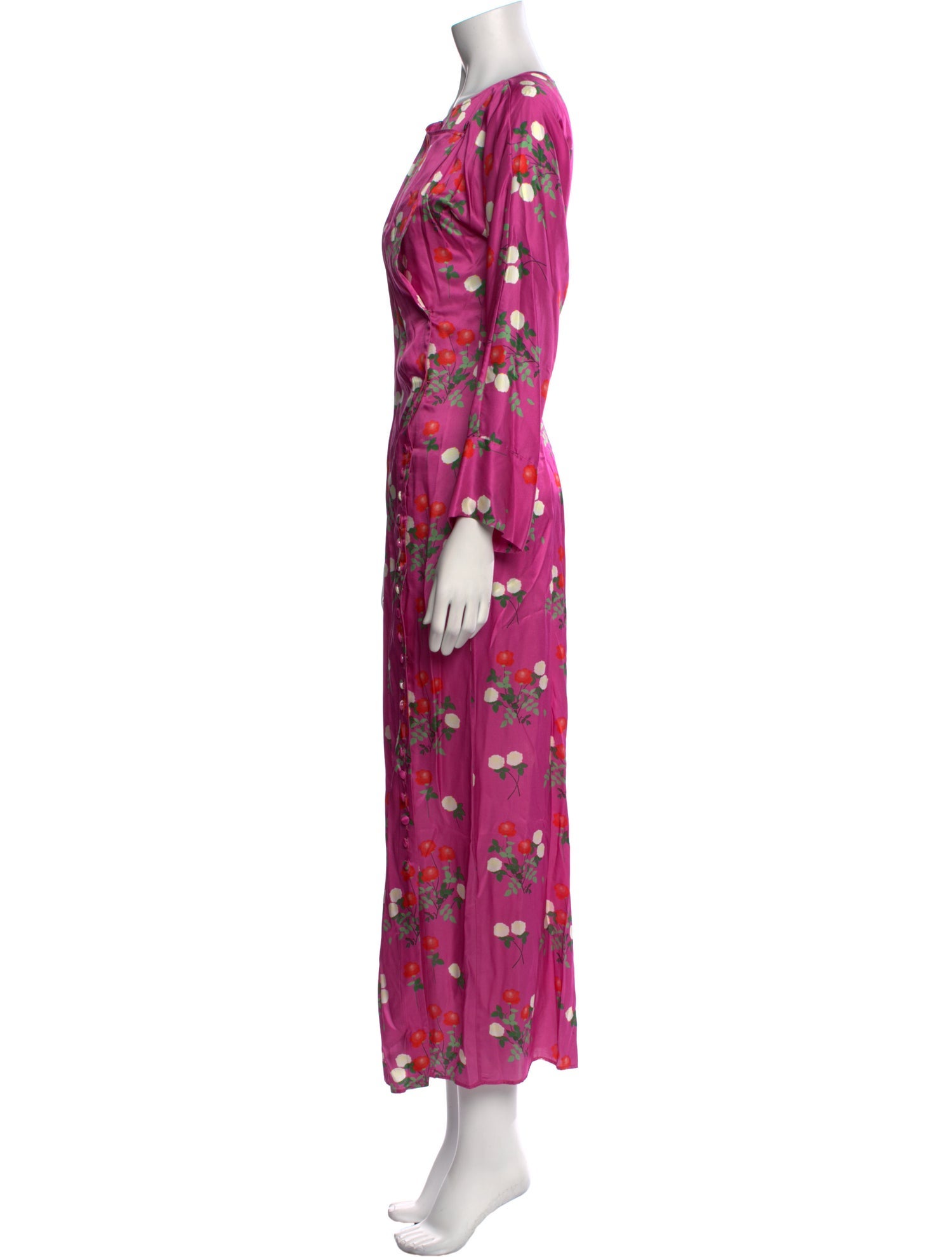 Bernadette Floral Print Long Dress