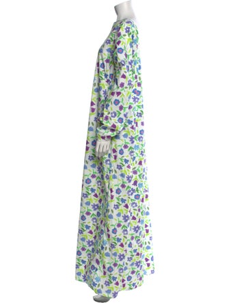 Bernadette Floral Print Long Dress