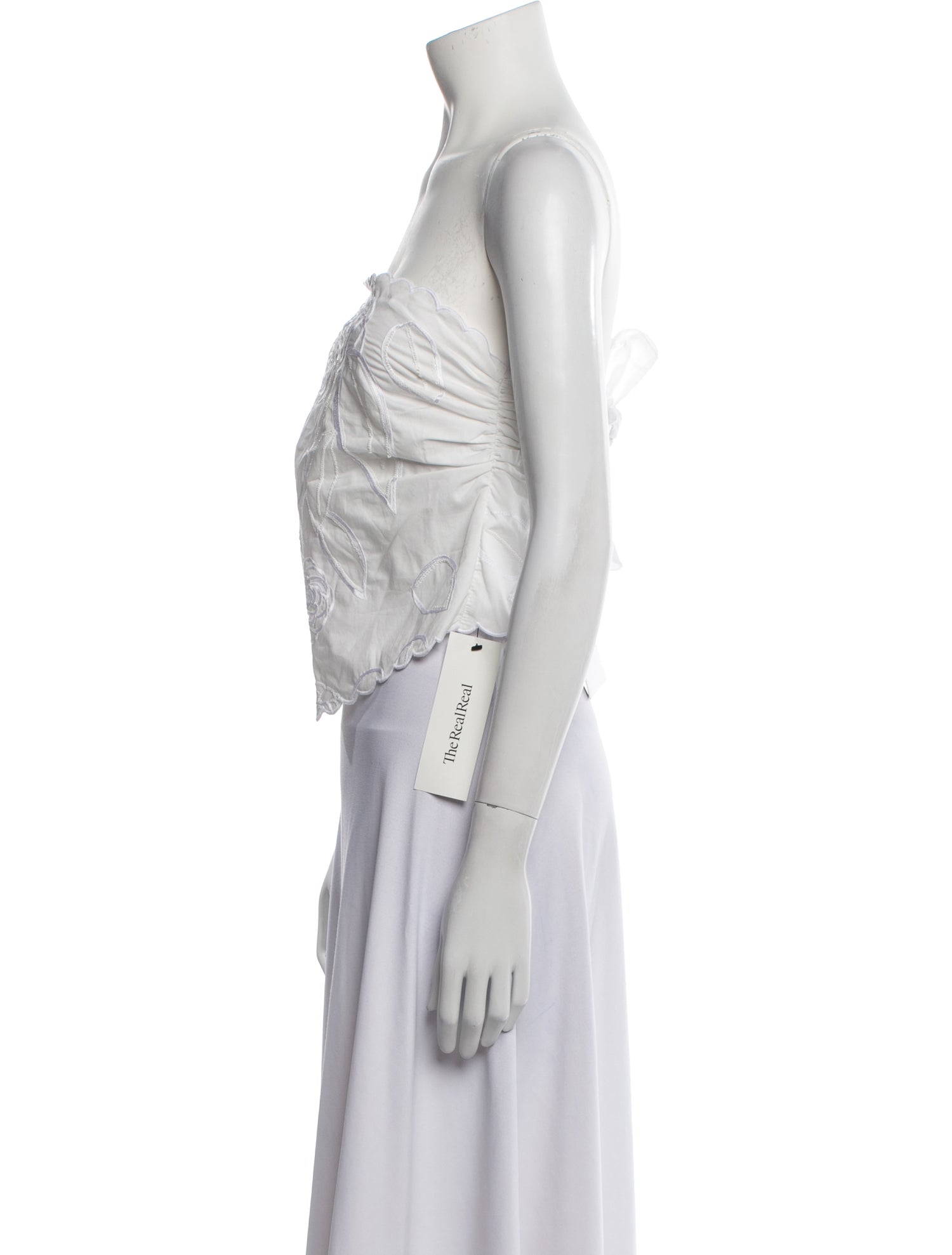 Bernadette Strapless Crop Top w/ Tags