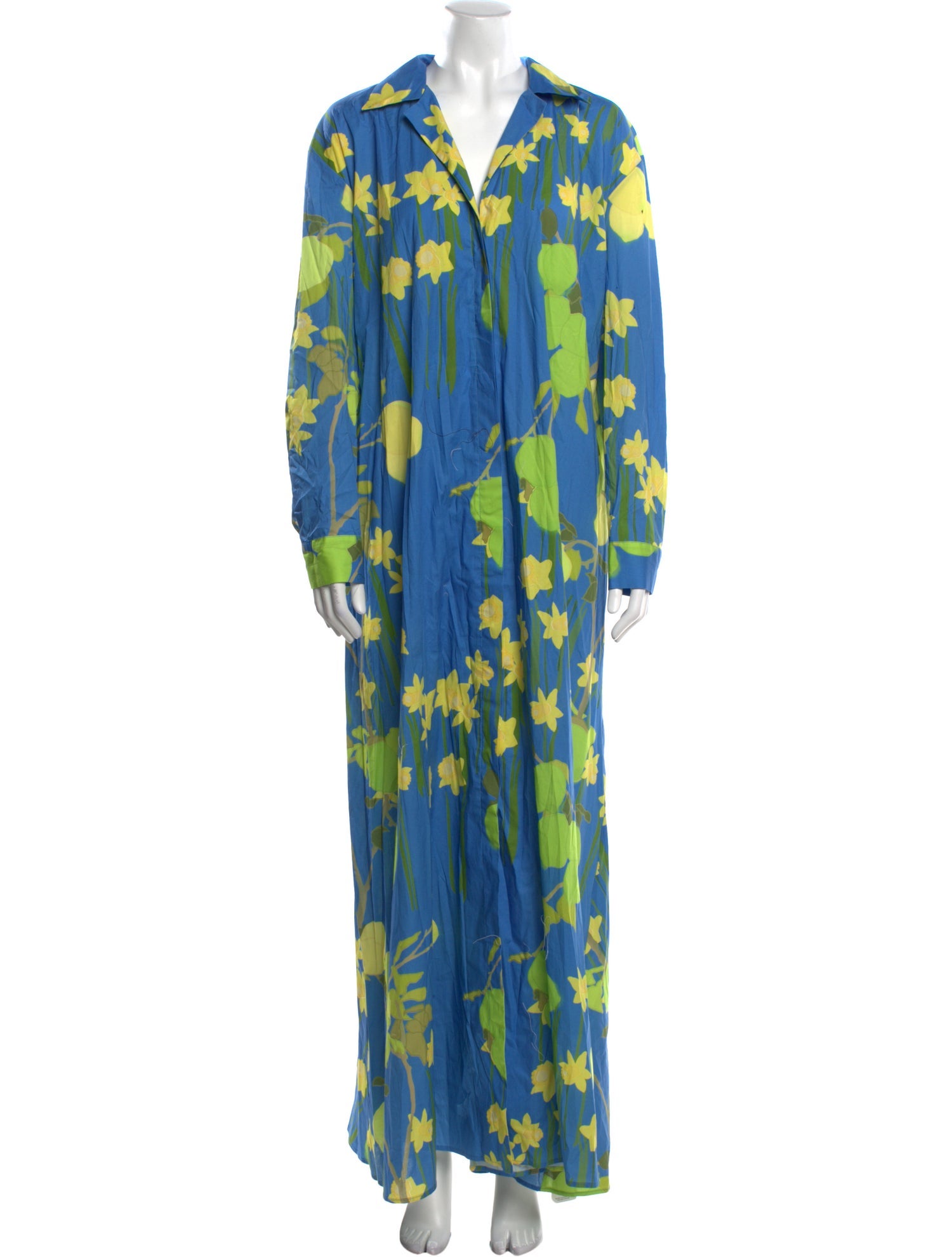 Bernadette Floral Print Long Dress w/ Tags