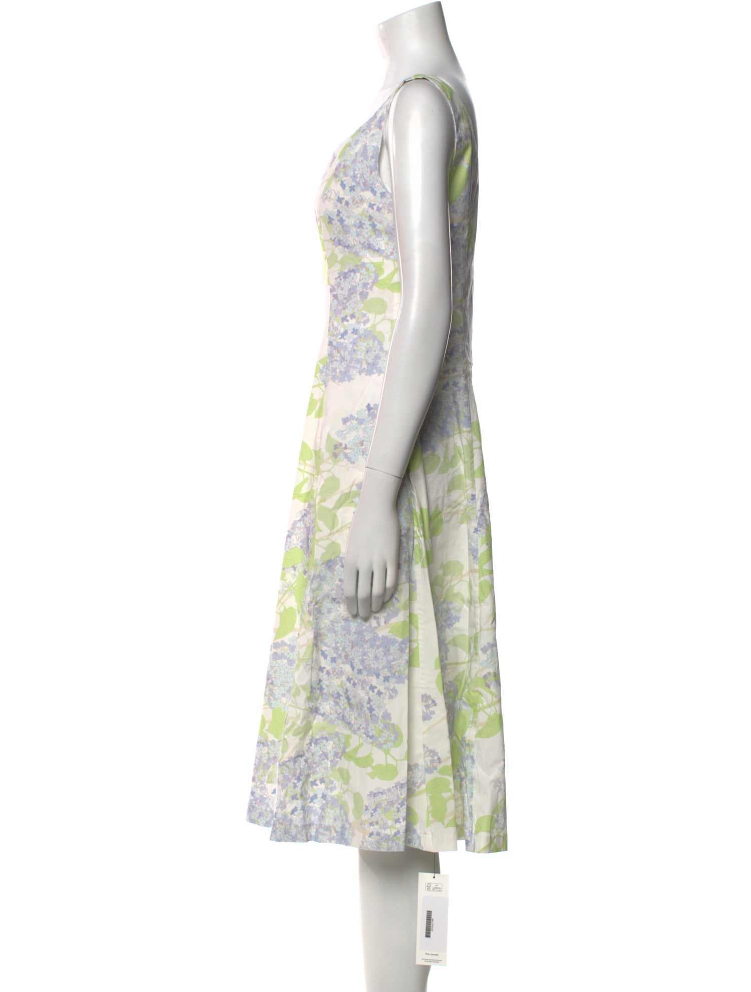 Bernadette Floral Print Midi Length Dress