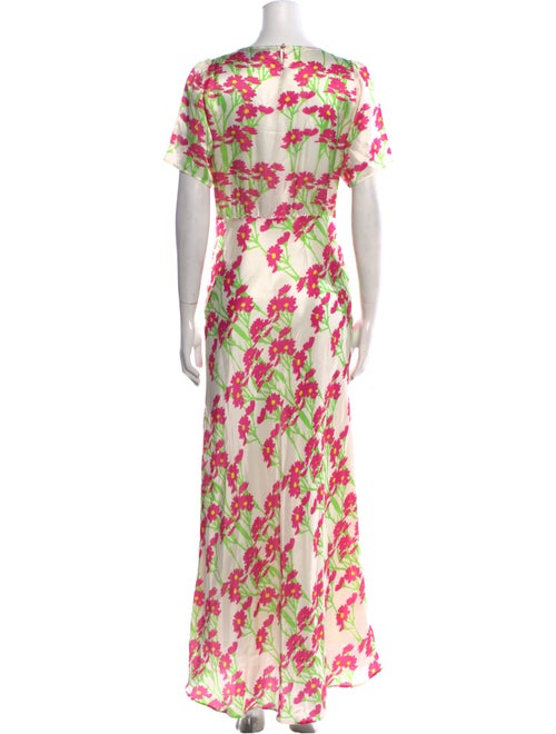 Bernadette Silk Long Dress