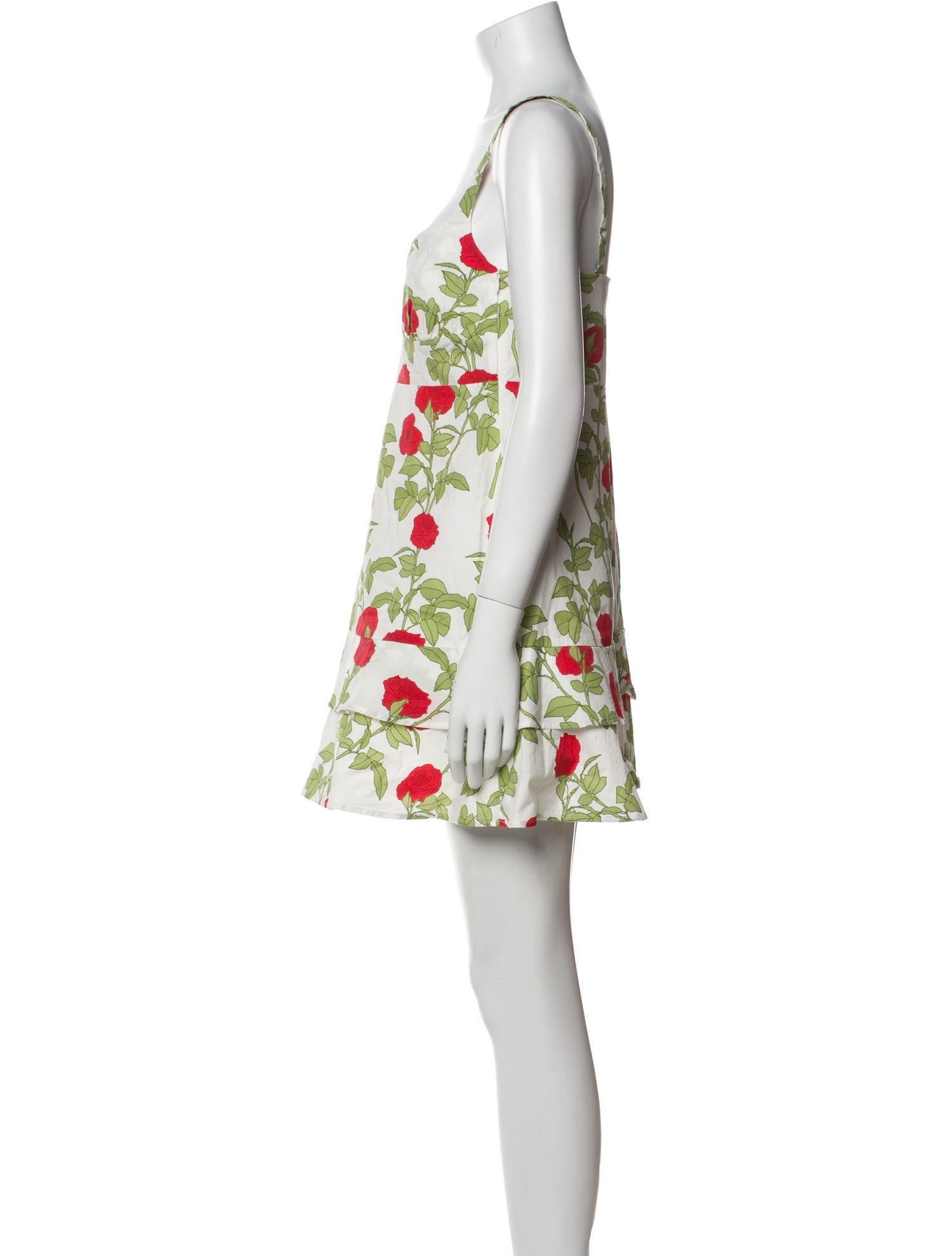 Bernadette Floral Print Mini Dress