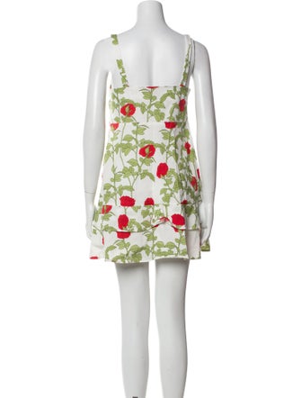 Bernadette Floral Print Mini Dress