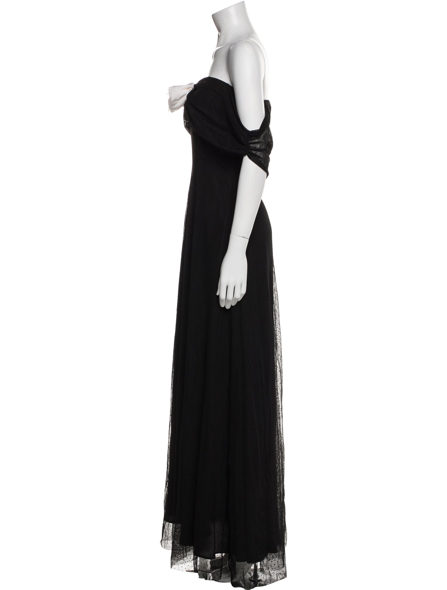 Bernadette Off-The-Shoulder Long Dress