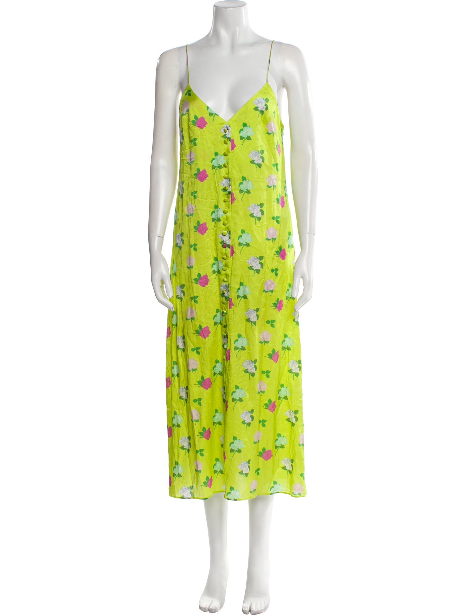 Bernadette Silk Midi Length Dress